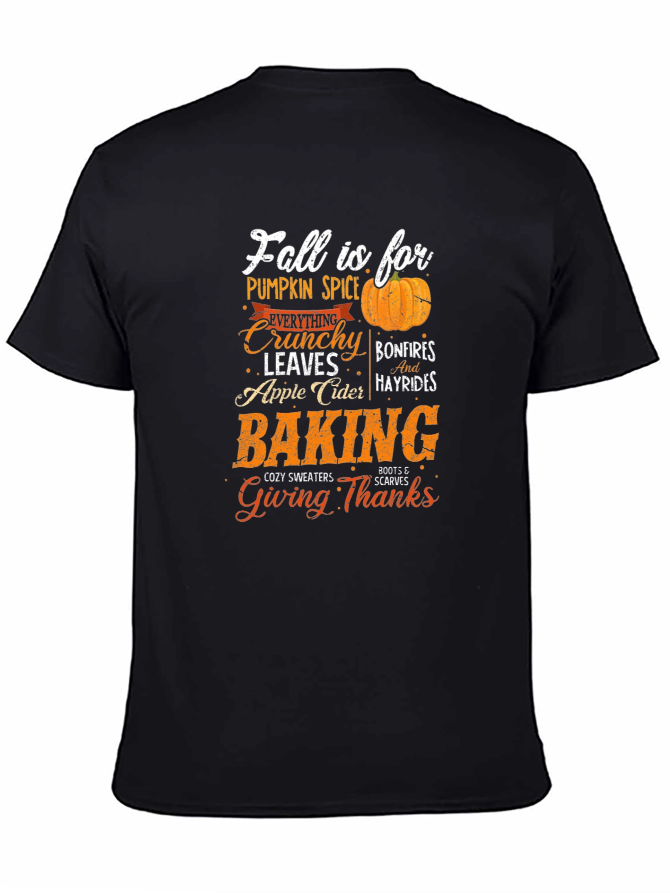 Fall is For Pumpkin Spice T-Shirt