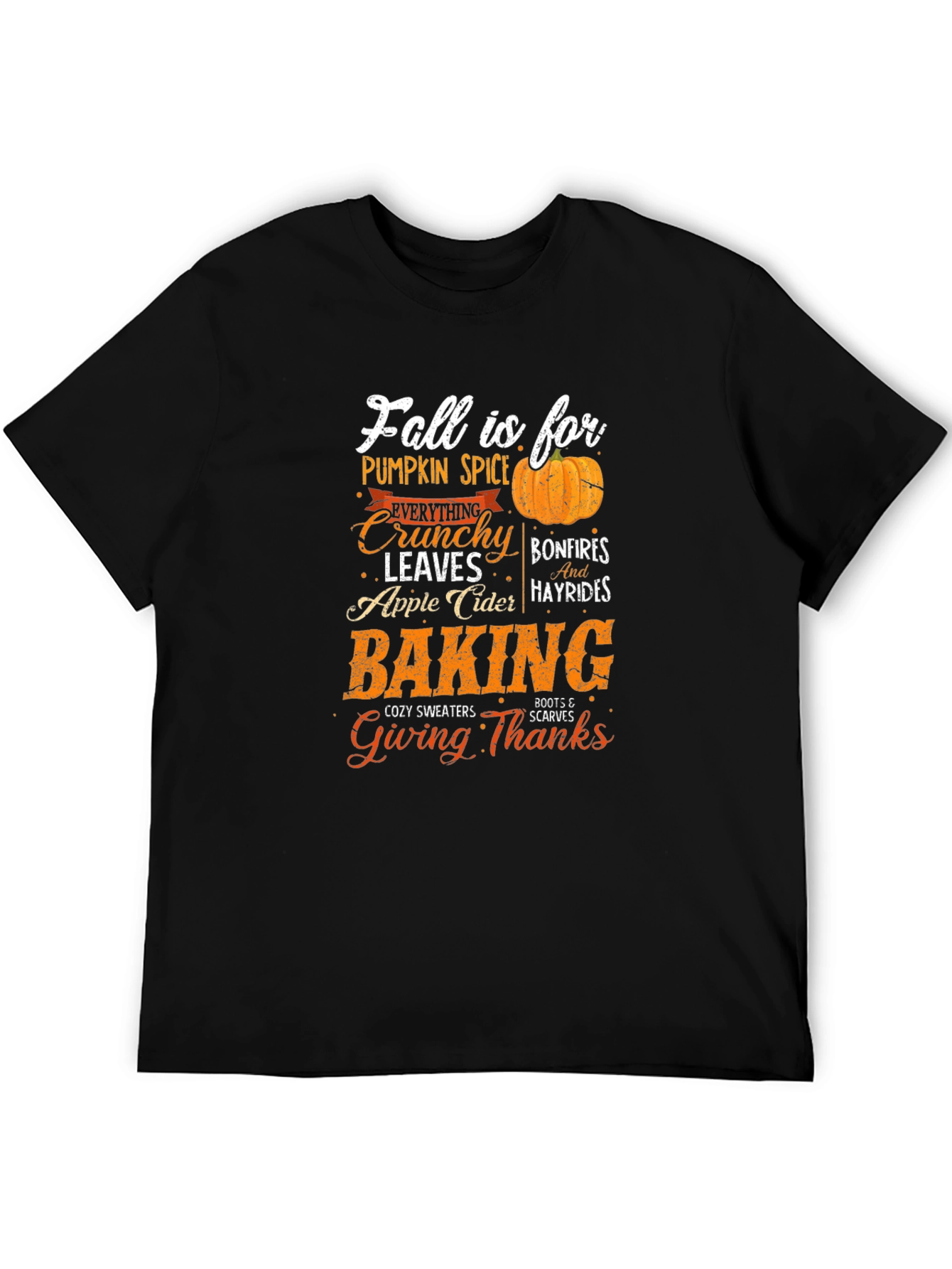 Fall is For Pumpkin Spice T-Shirt