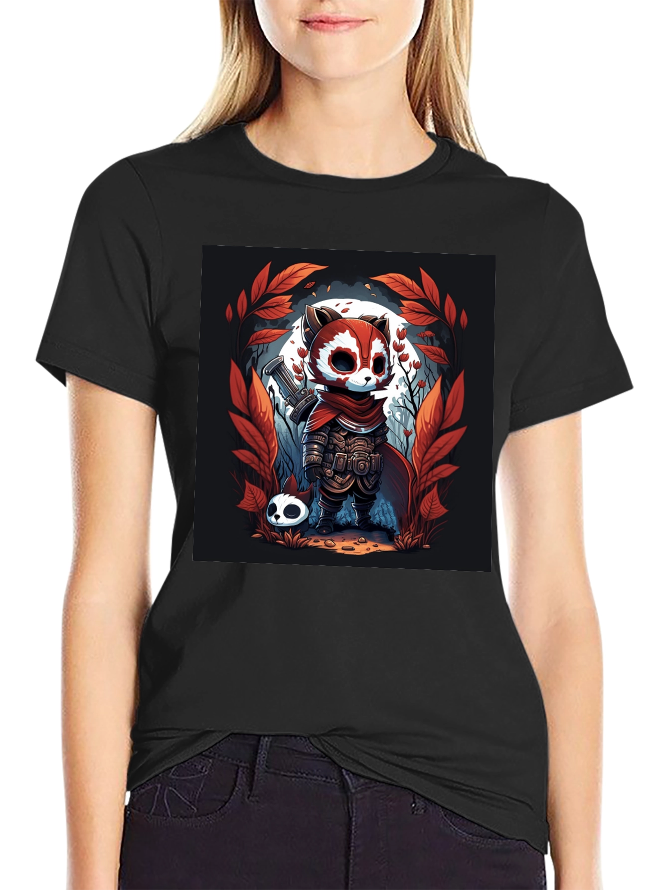 Guardian Raccoon Graphic T-Shirt