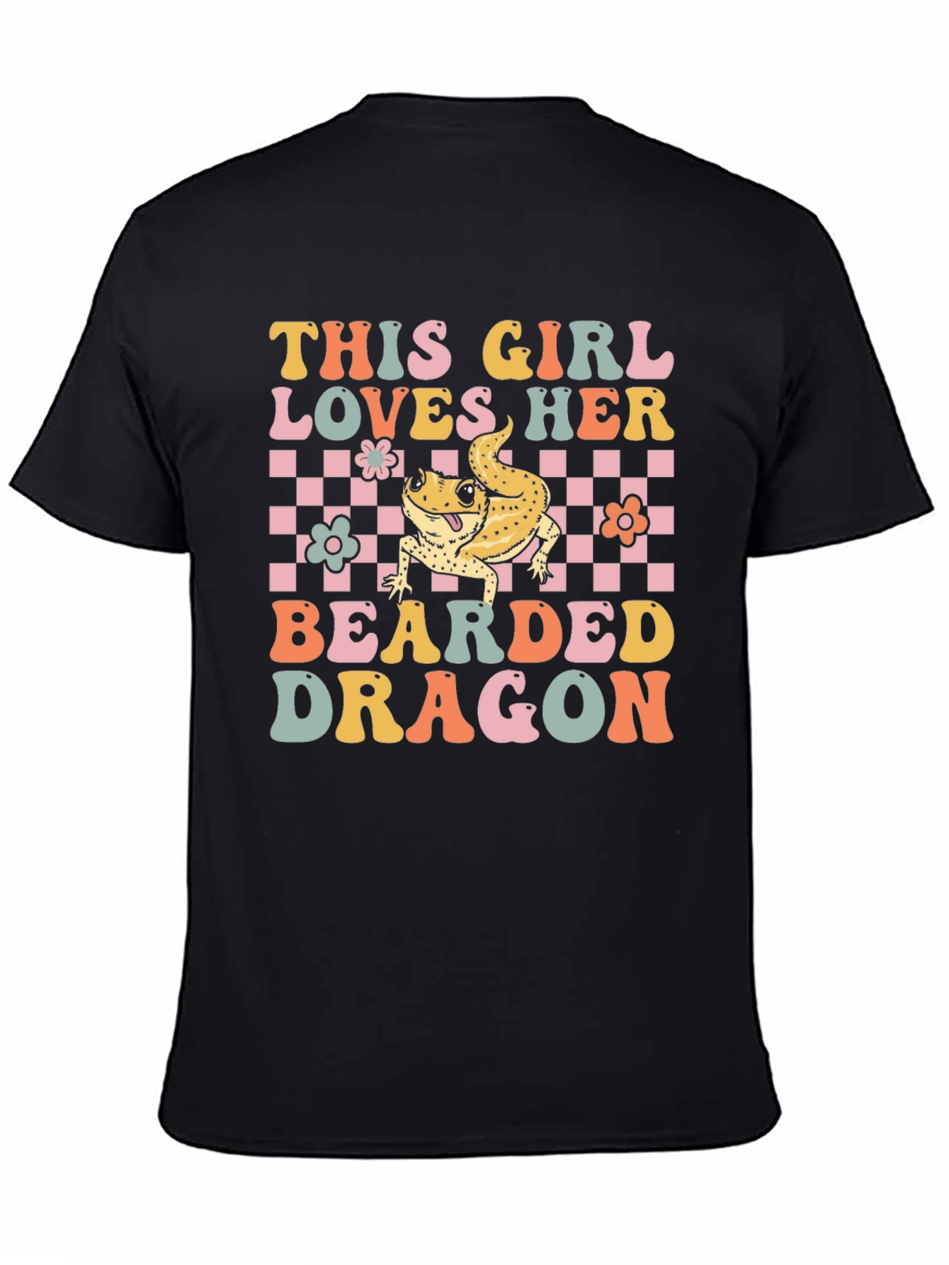 Girl Loves Bearded Dragon T-Shirt