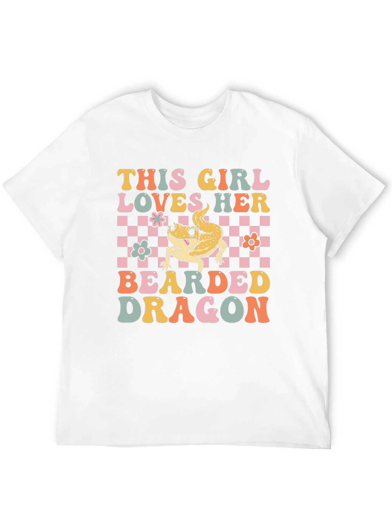 Girl Loves Bearded Dragon T-Shirt