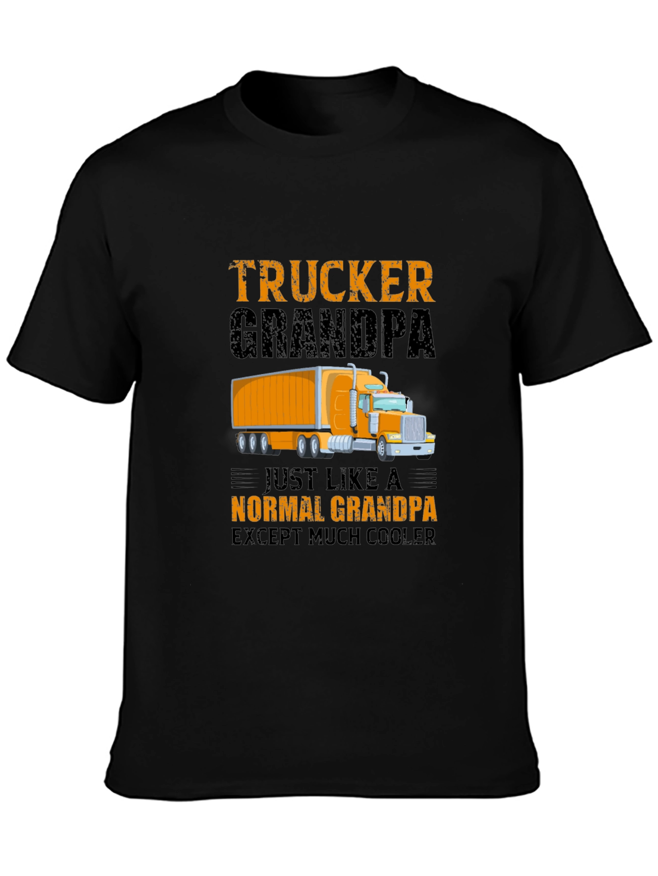 Trucker Grandpa T-Shirt - Cool Grandpa Gift