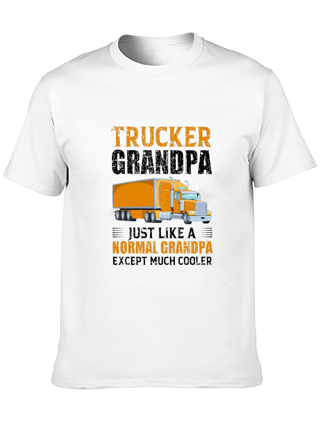 Trucker Grandpa T-Shirt - Cool Grandpa Gift