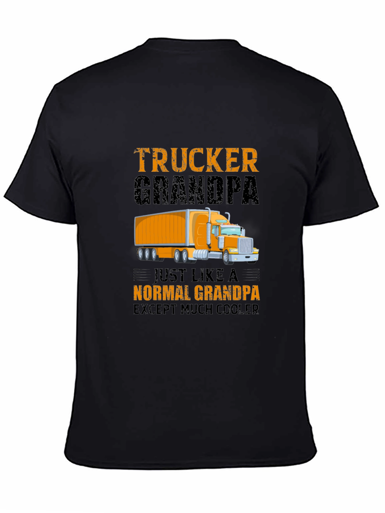 Trucker Grandpa T-Shirt - Cool Grandpa Gift