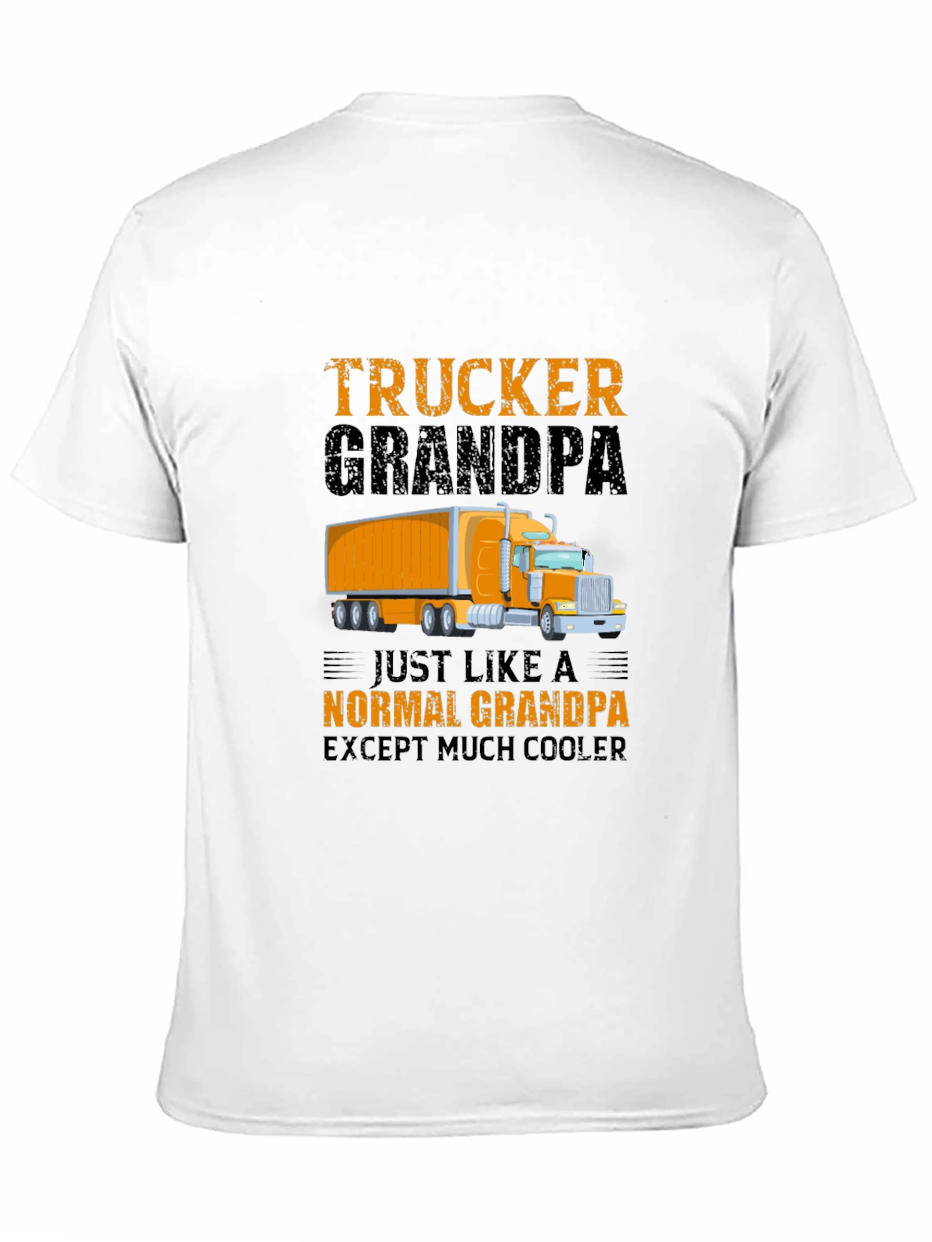 Trucker Grandpa T-Shirt - Cool Grandpa Gift