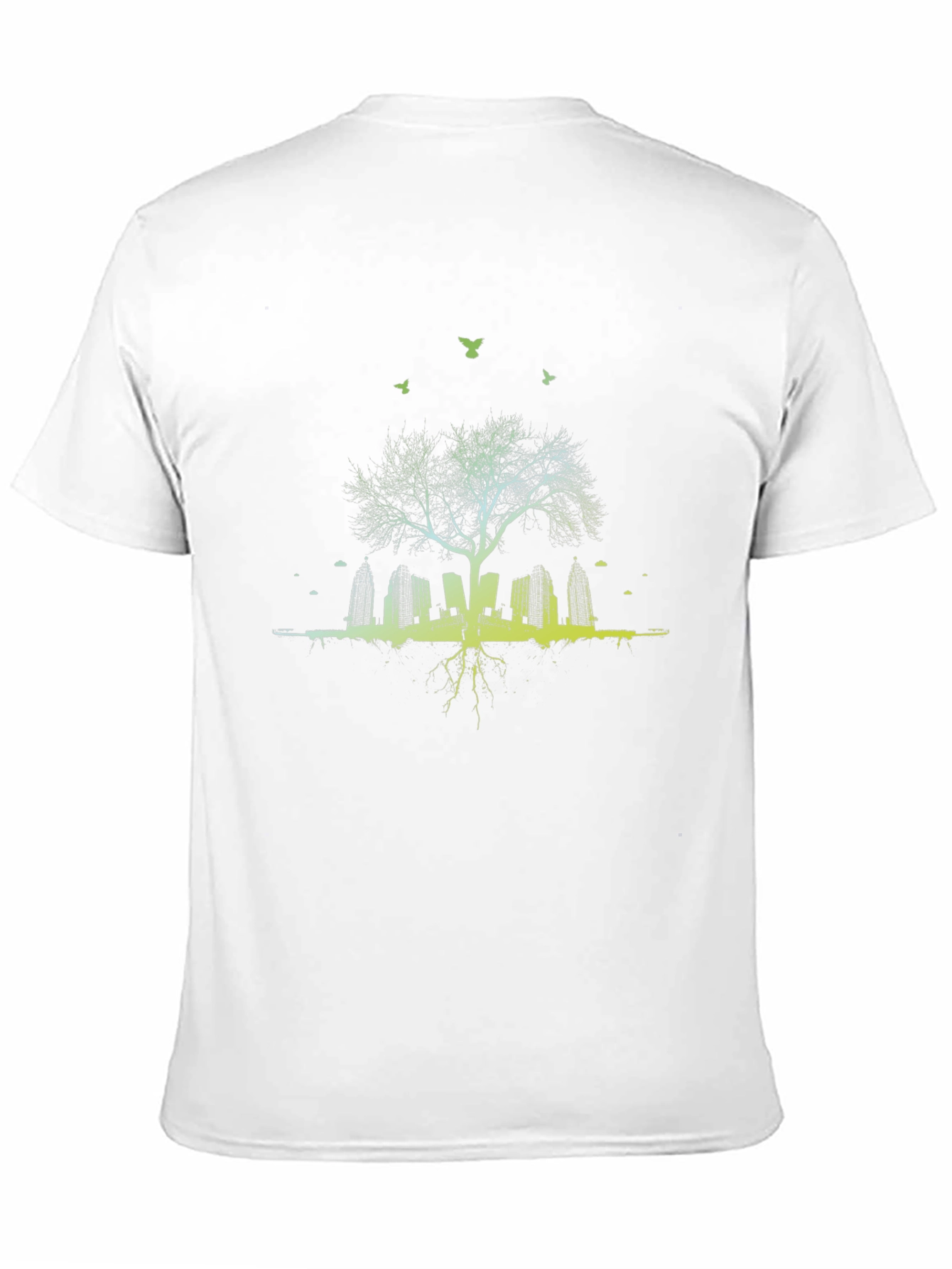 Urban Tree Graphic Black T-Shirt