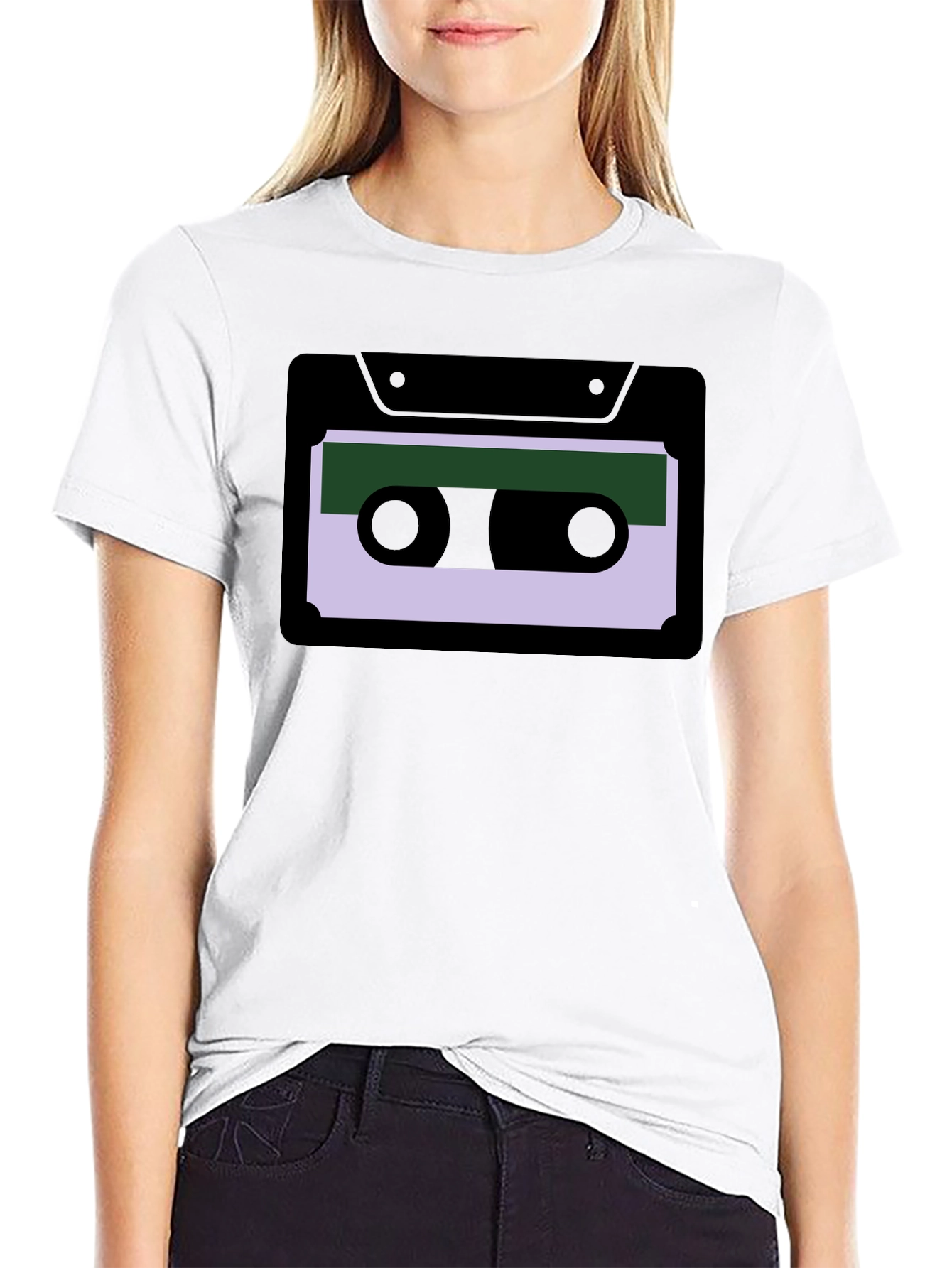 Retro Cassette Tape Graphic T-Shirt