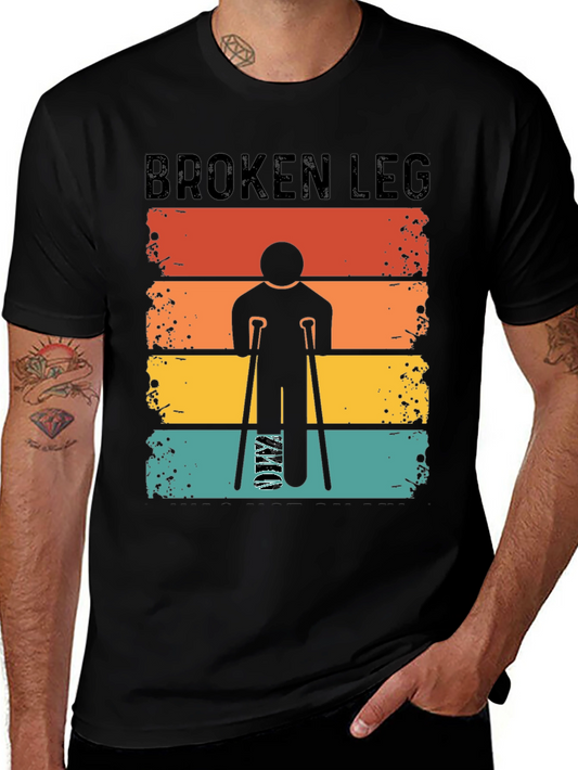 Broken Leg Graphic Tee - Comfort & Style