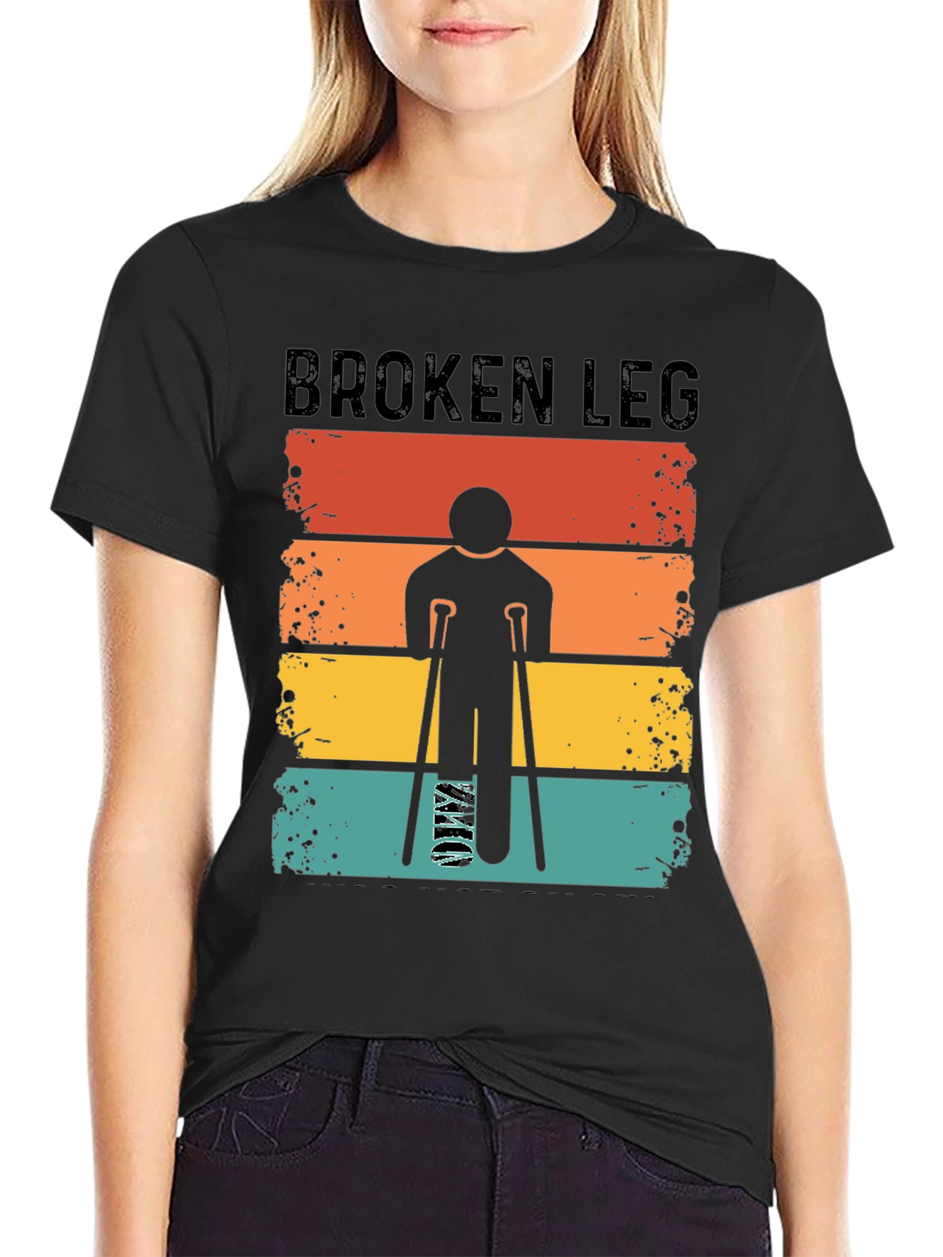 Broken Leg Graphic Tee - Comfort & Style