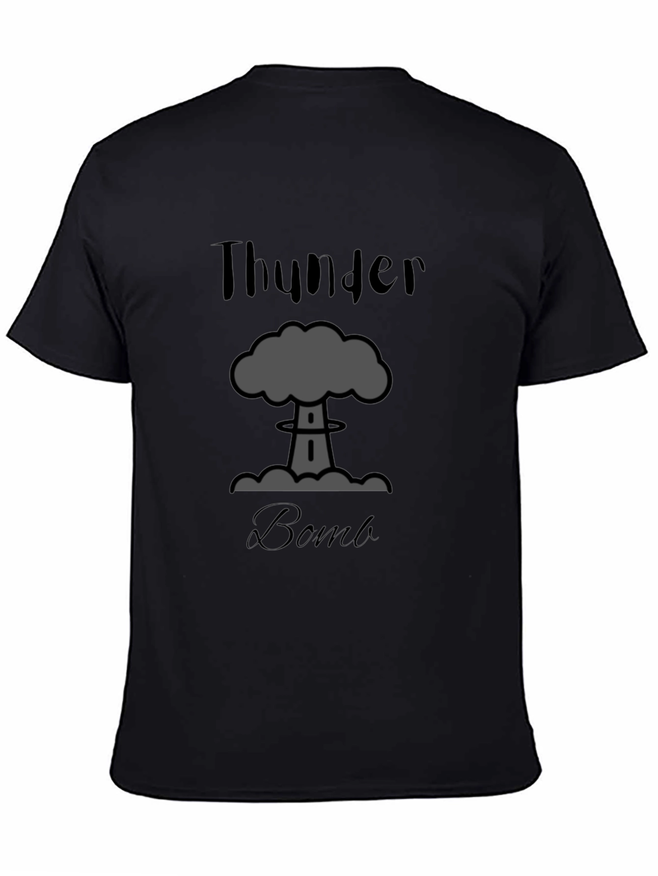 Thunder Bomb Graphic Tee - Bold Statement T-Shirt