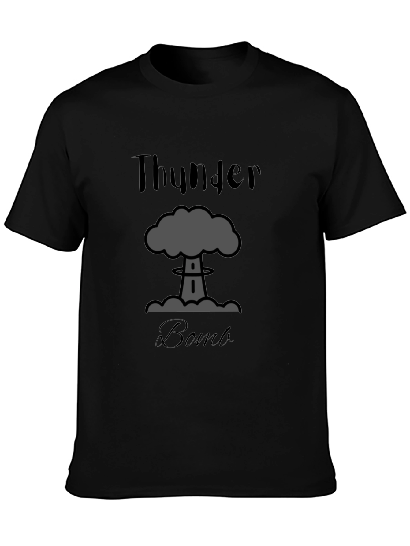 Thunder Bomb Graphic Tee - Bold Statement T-Shirt