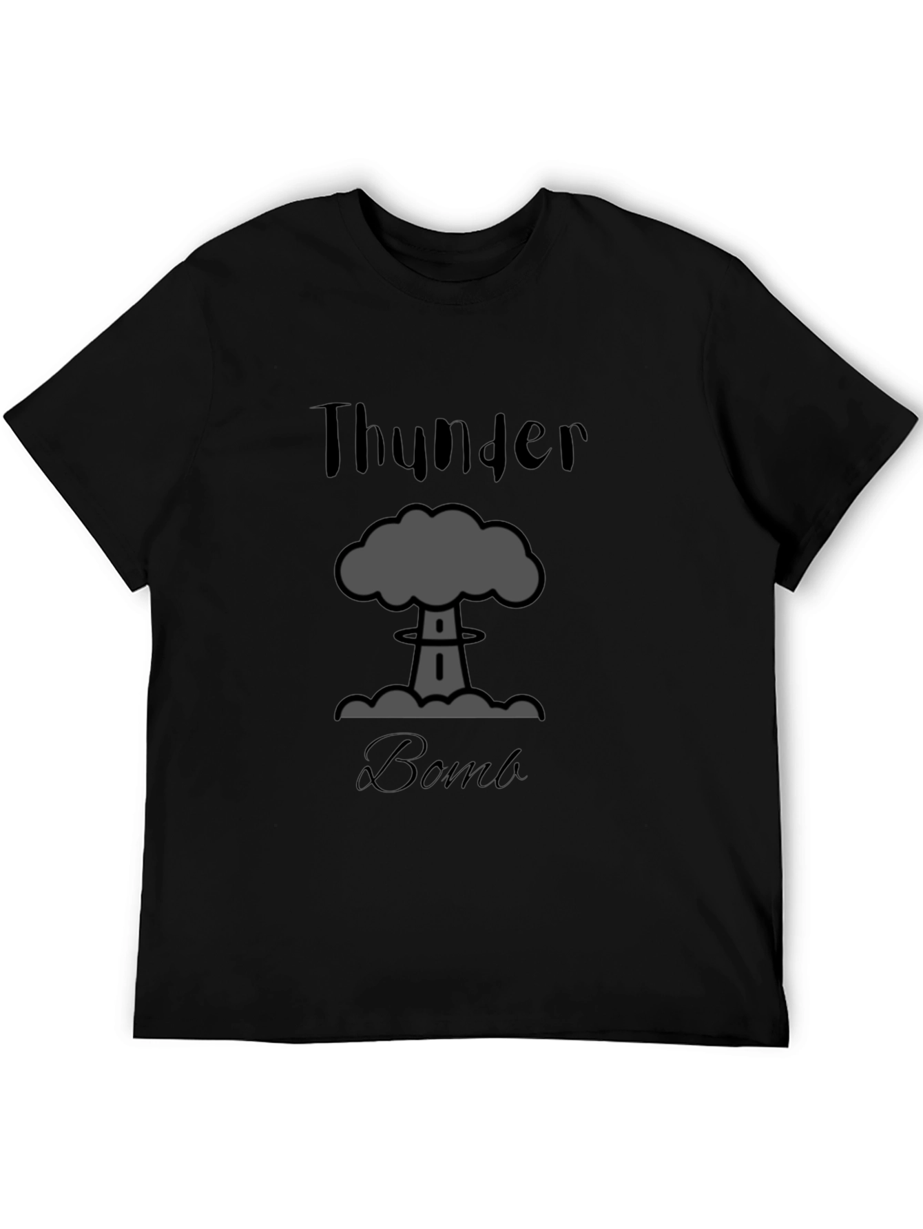 Thunder Bomb Graphic Tee - Bold Statement T-Shirt