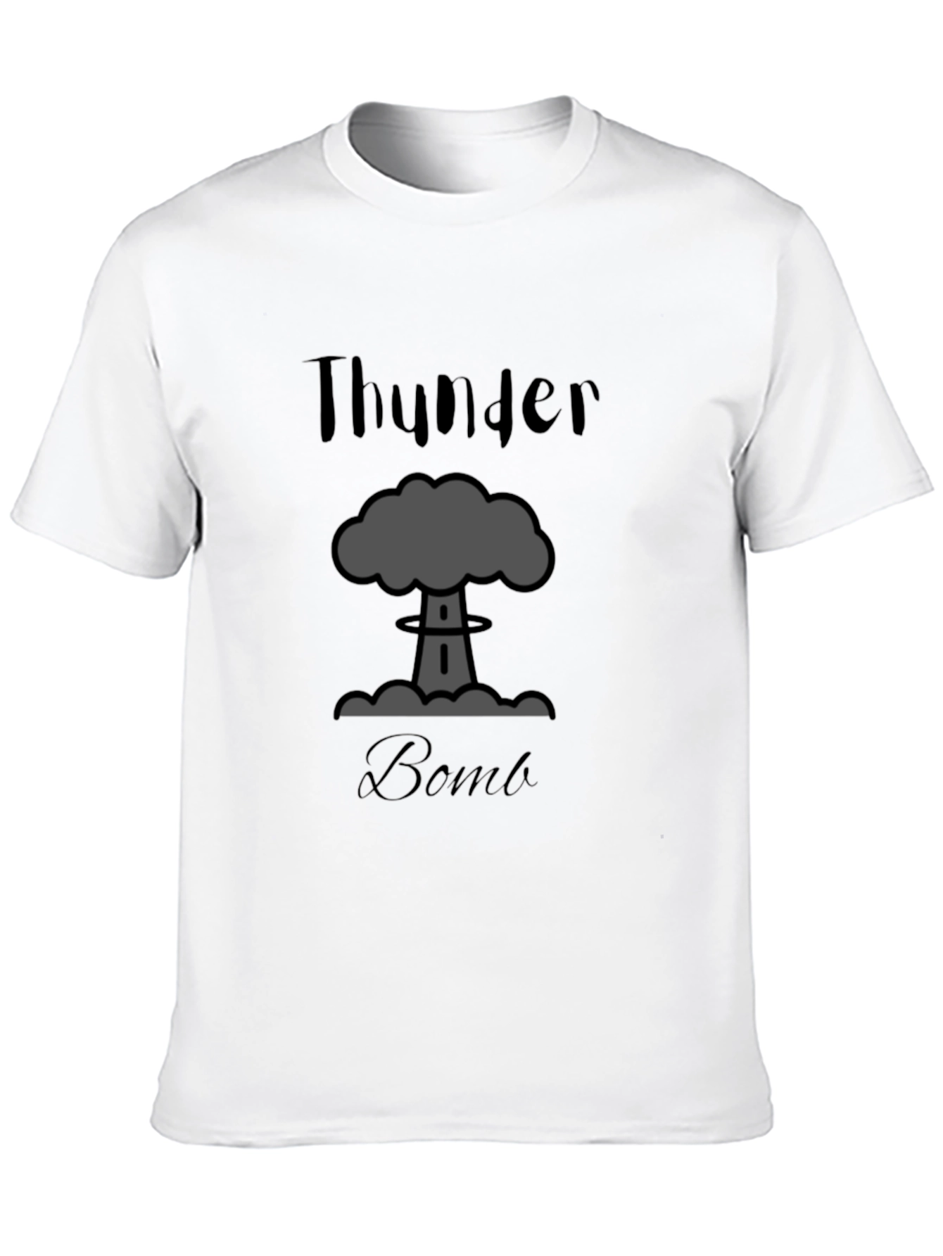 Thunder Bomb Graphic Tee - Bold Statement T-Shirt