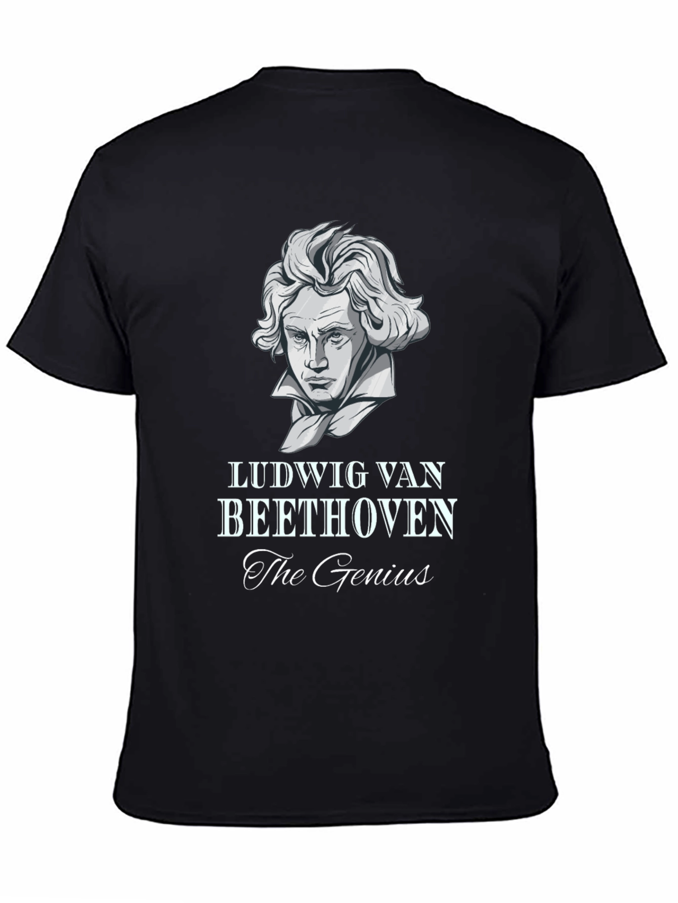 Ludwig van Beethoven Graphic Tee - The Genius T-Shirt