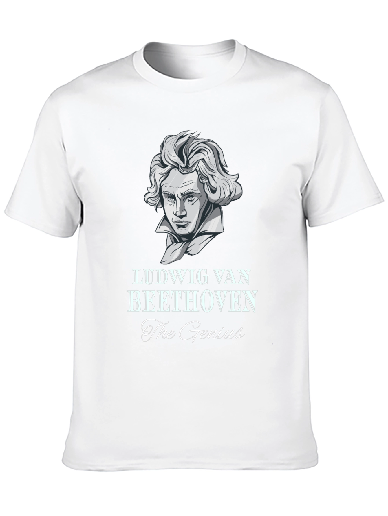 Ludwig van Beethoven Graphic Tee - The Genius T-Shirt