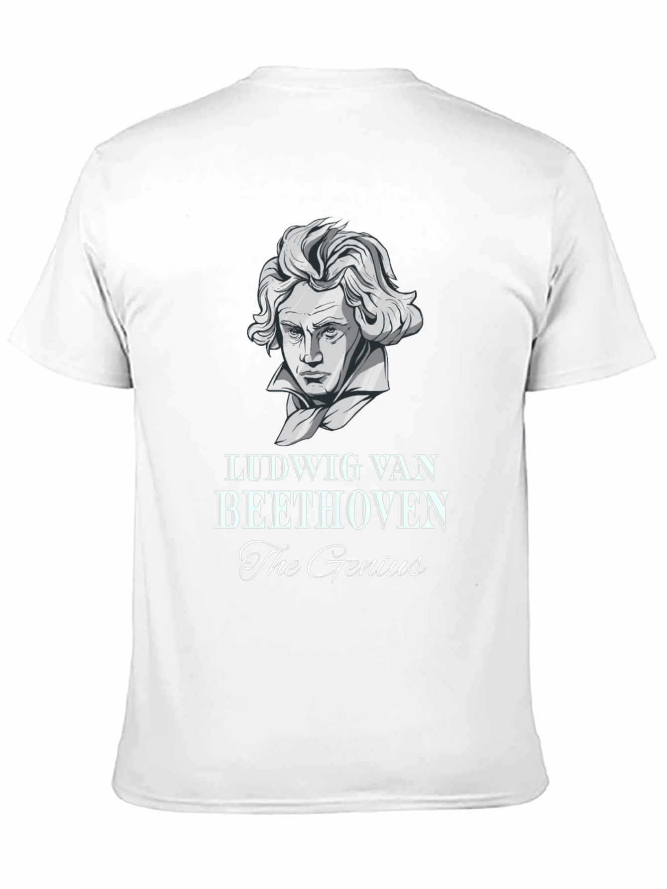 Ludwig van Beethoven Graphic Tee - The Genius T-Shirt