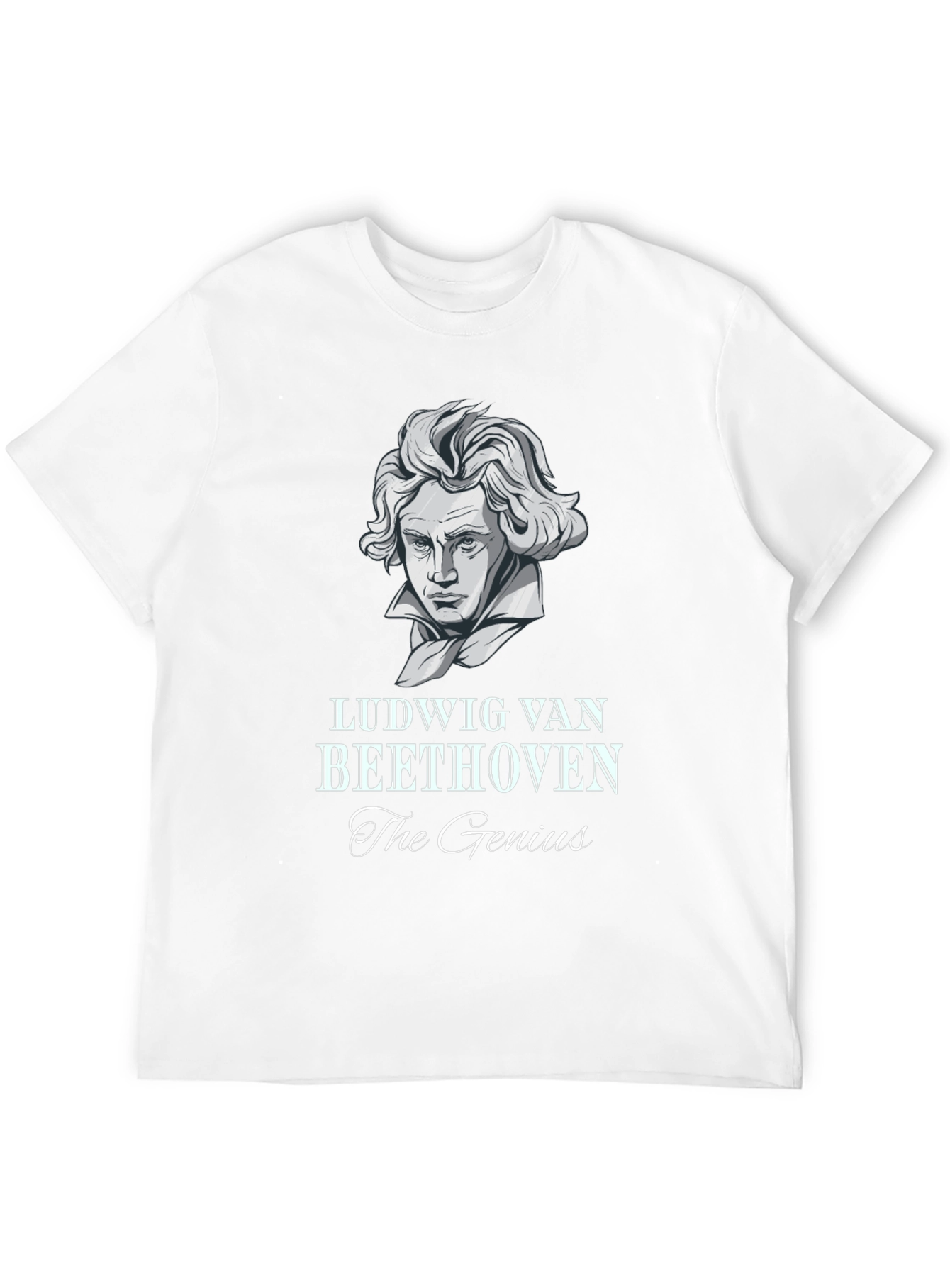 Ludwig van Beethoven Graphic Tee - The Genius T-Shirt