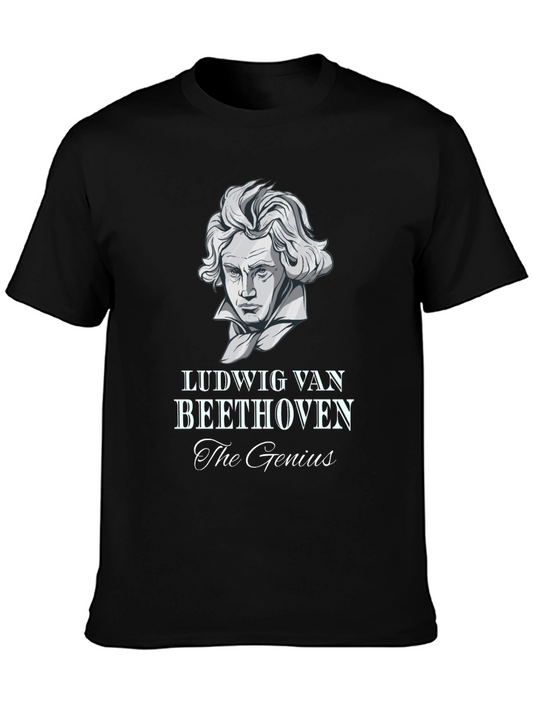 Ludwig van Beethoven Graphic Tee - The Genius T-Shirt