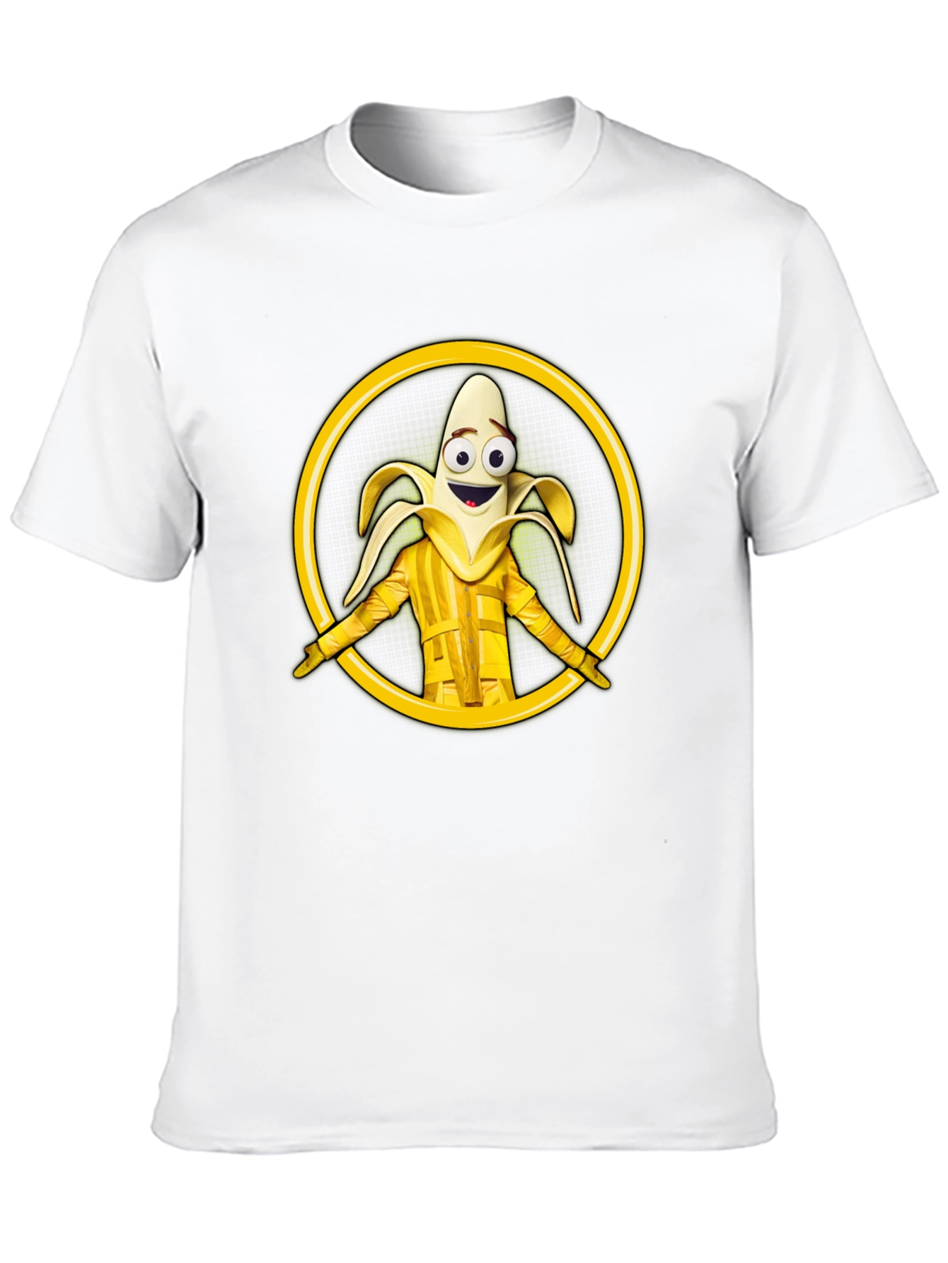 Banana Character Graphic T-Shirt