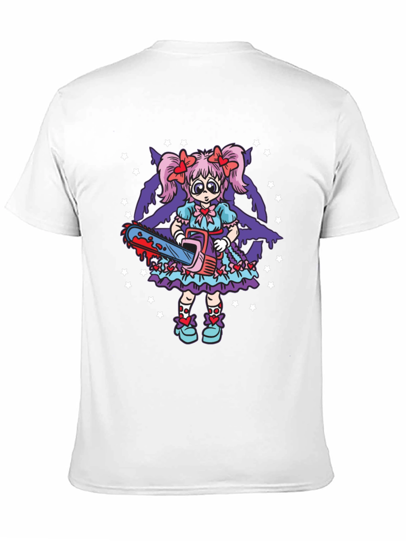 Creepy Cute Chainsaw Doll Graphic Tee