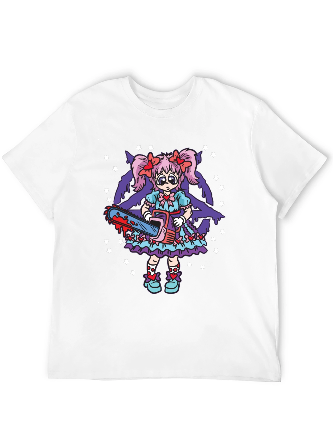 Creepy Cute Chainsaw Doll Graphic Tee