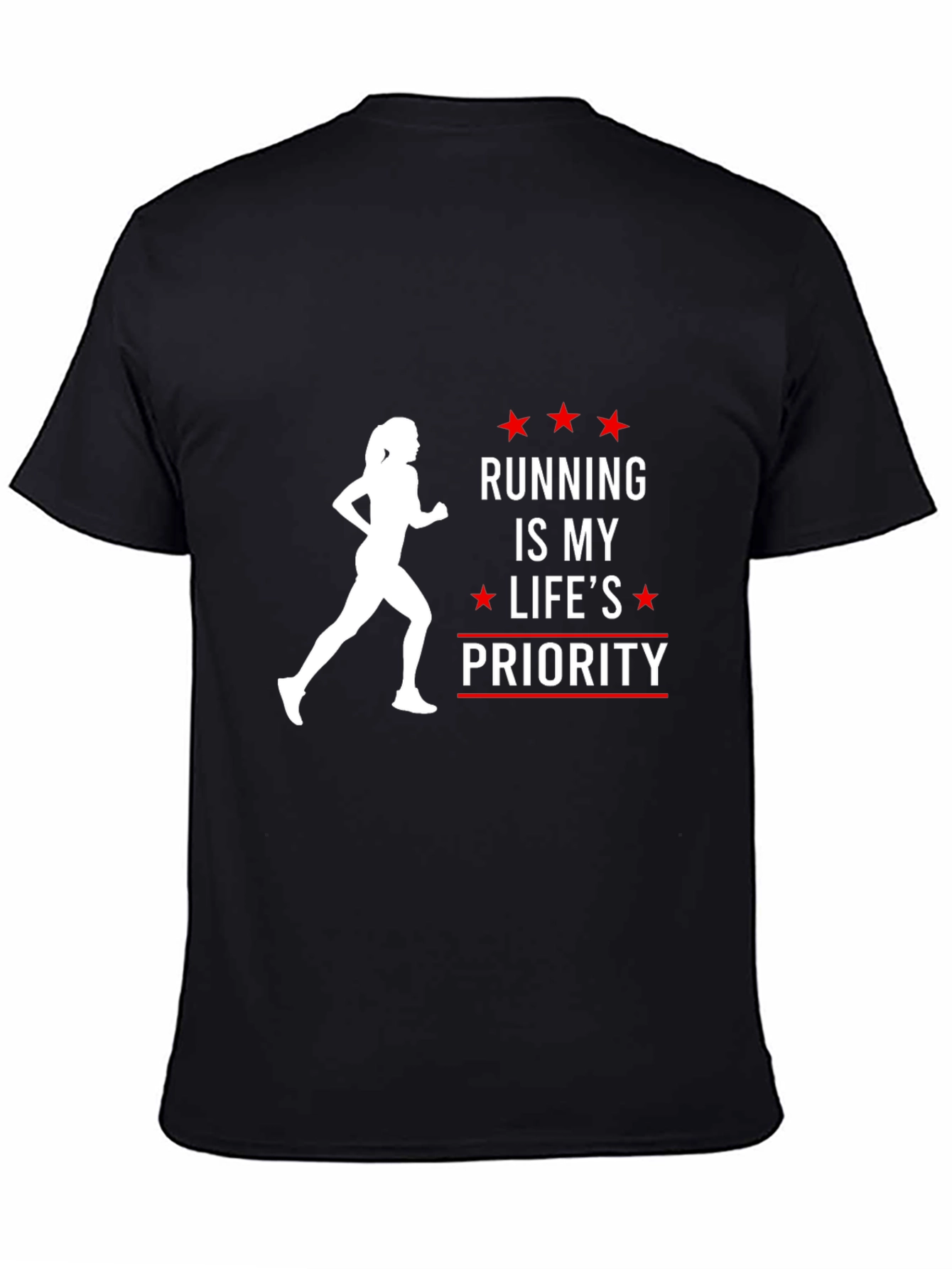 Running is My Life Priority T-Shirt