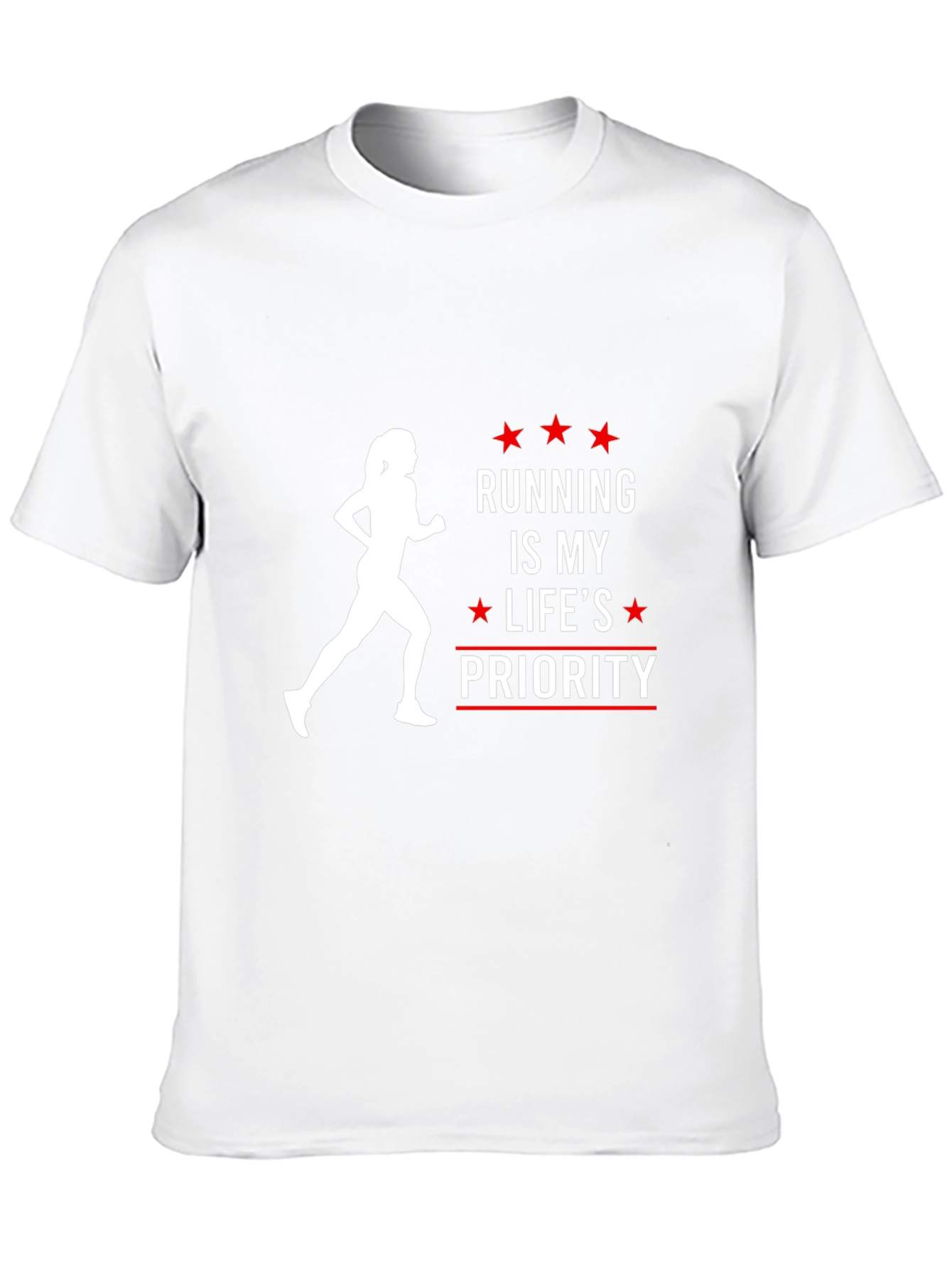 Running is My Life Priority T-Shirt