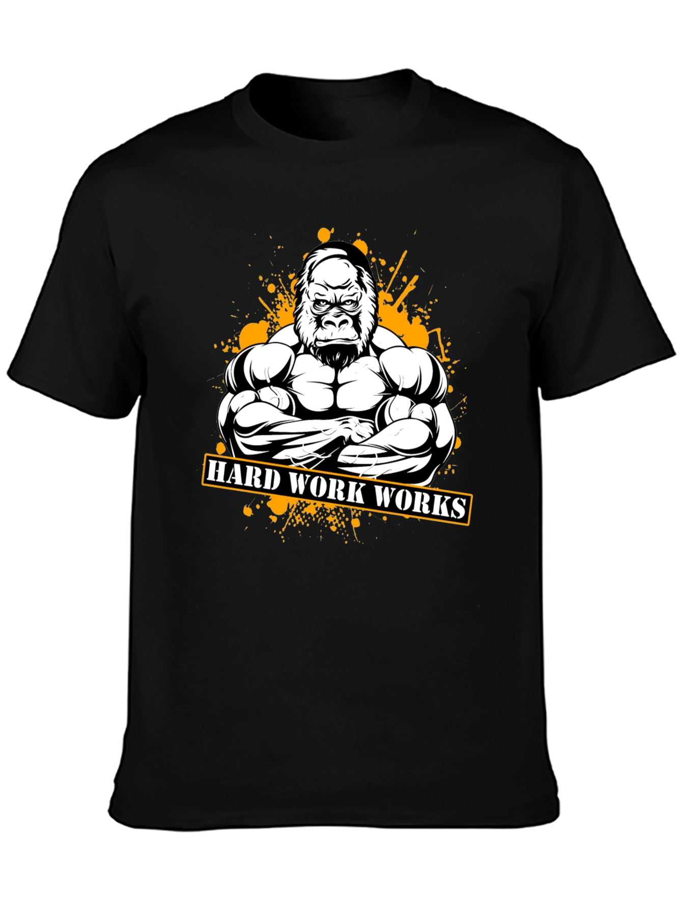 Hard Work Gorilla Graphic Tee