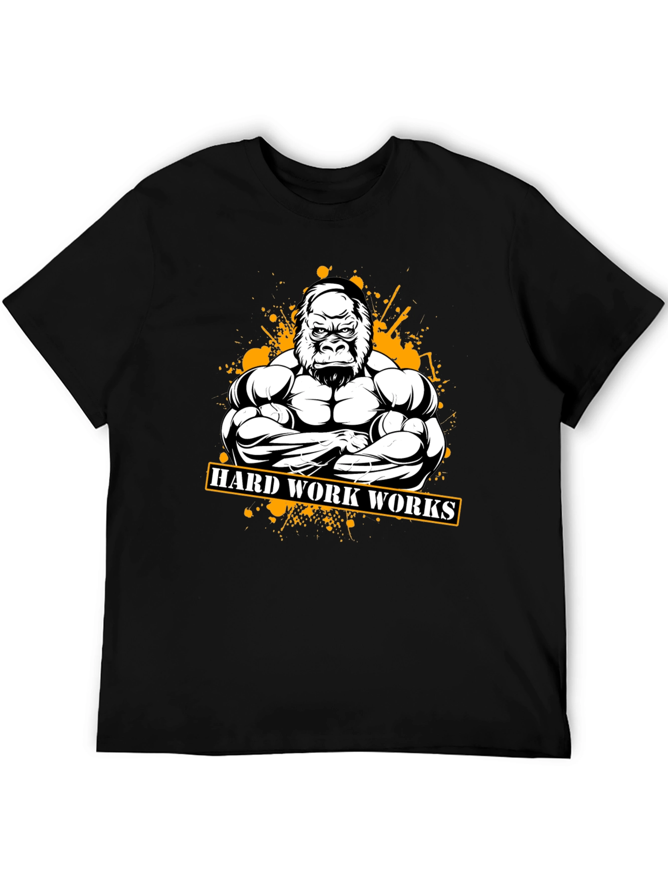 Hard Work Gorilla Graphic Tee