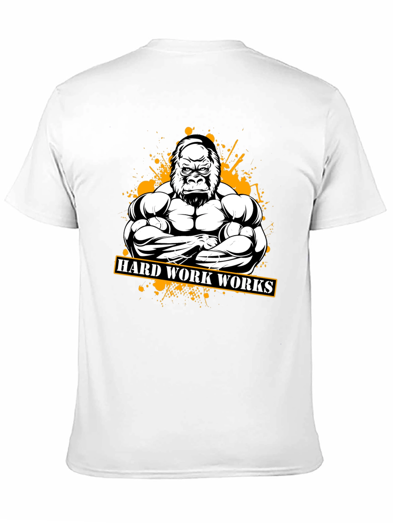 Hard Work Gorilla Graphic Tee
