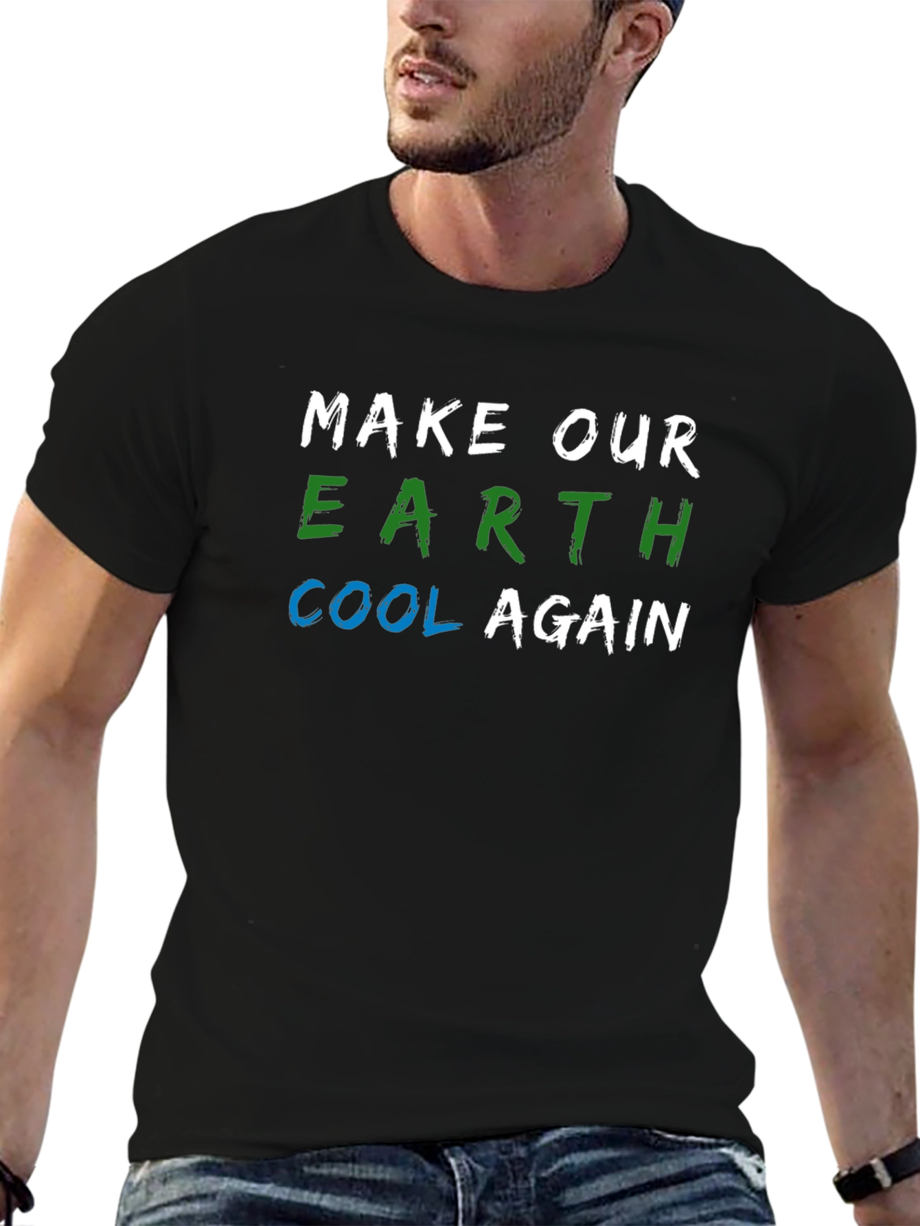 Earth Cool Again T-Shirt: Eco-Friendly Statement Tee