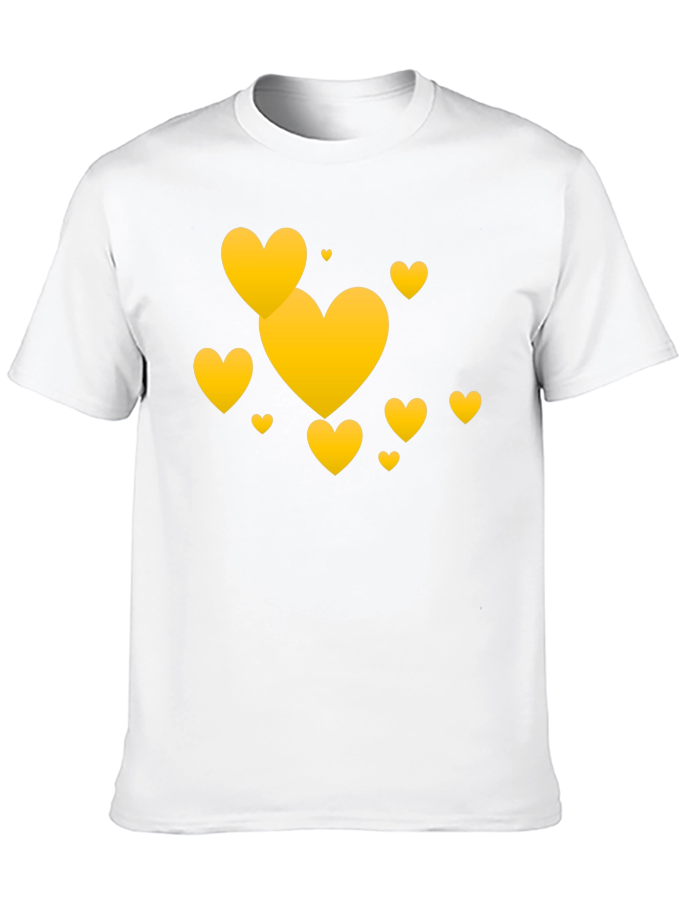 Heart Graphic Tee - Black Casual Comfort