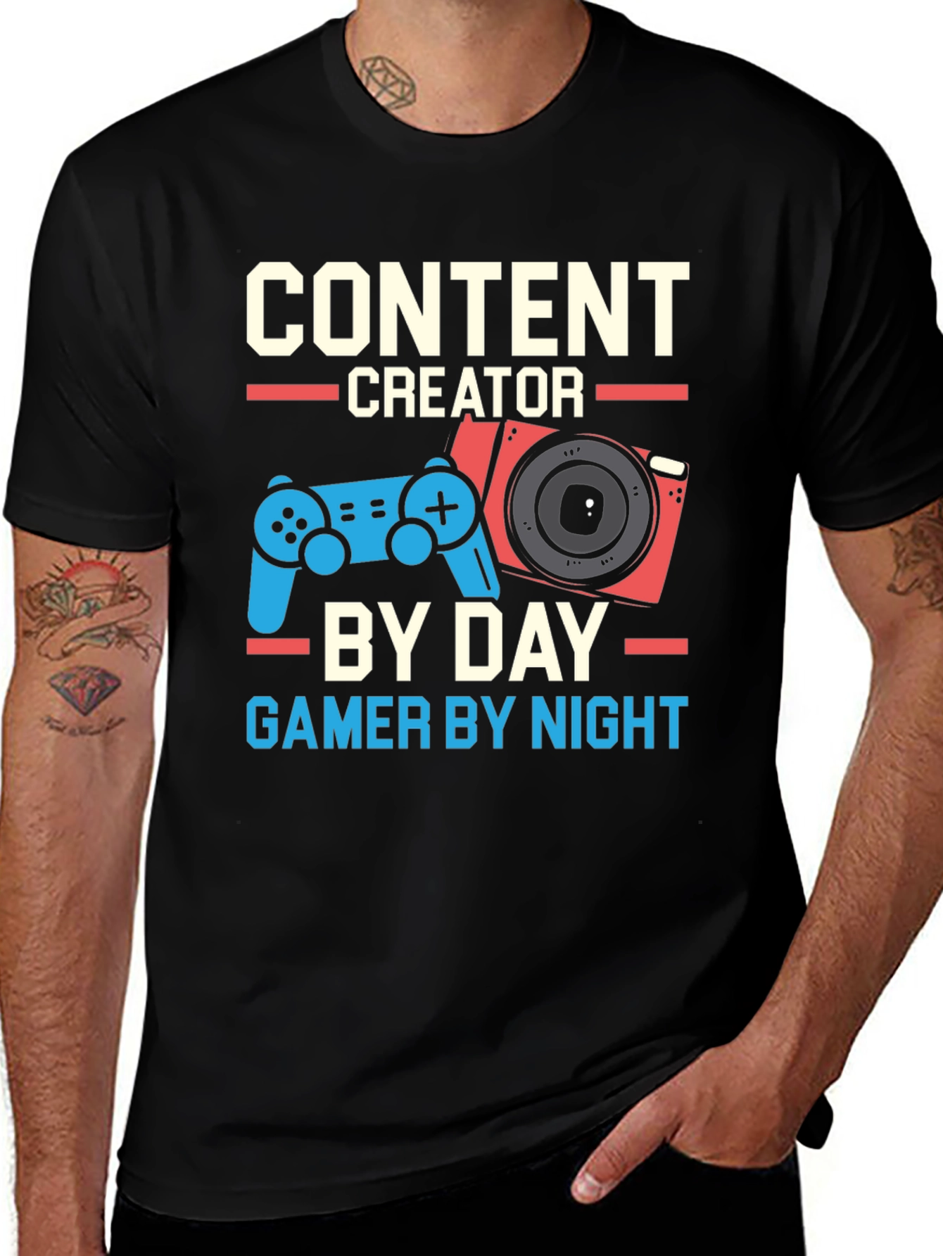 Content Creator Gamer T-Shirt