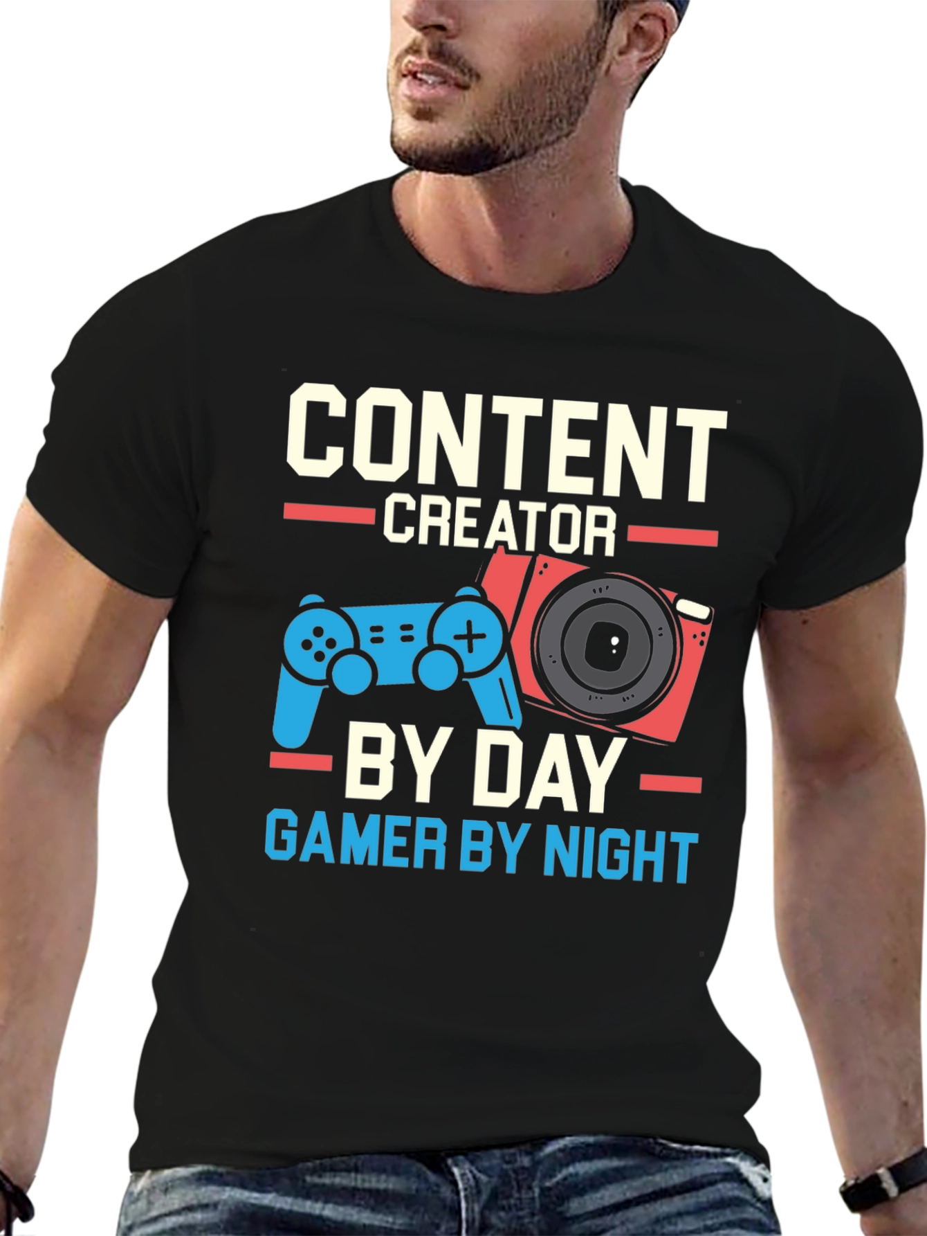 Content Creator Gamer T-Shirt