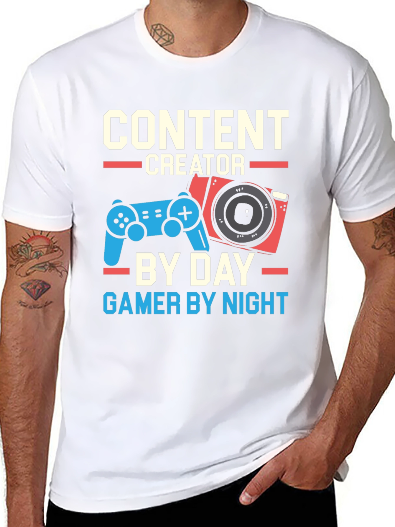 Content Creator Gamer T-Shirt