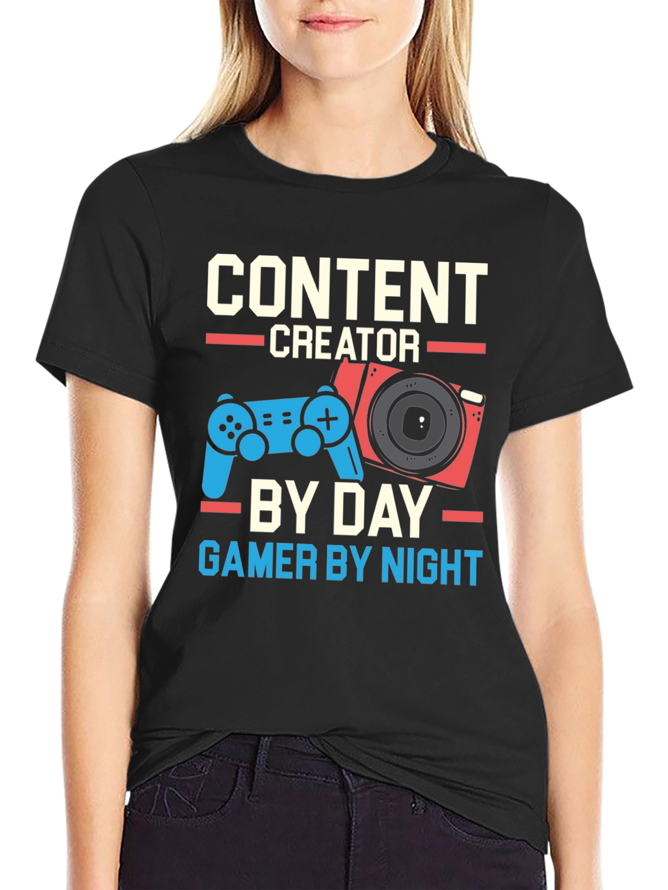 Content Creator Gamer T-Shirt