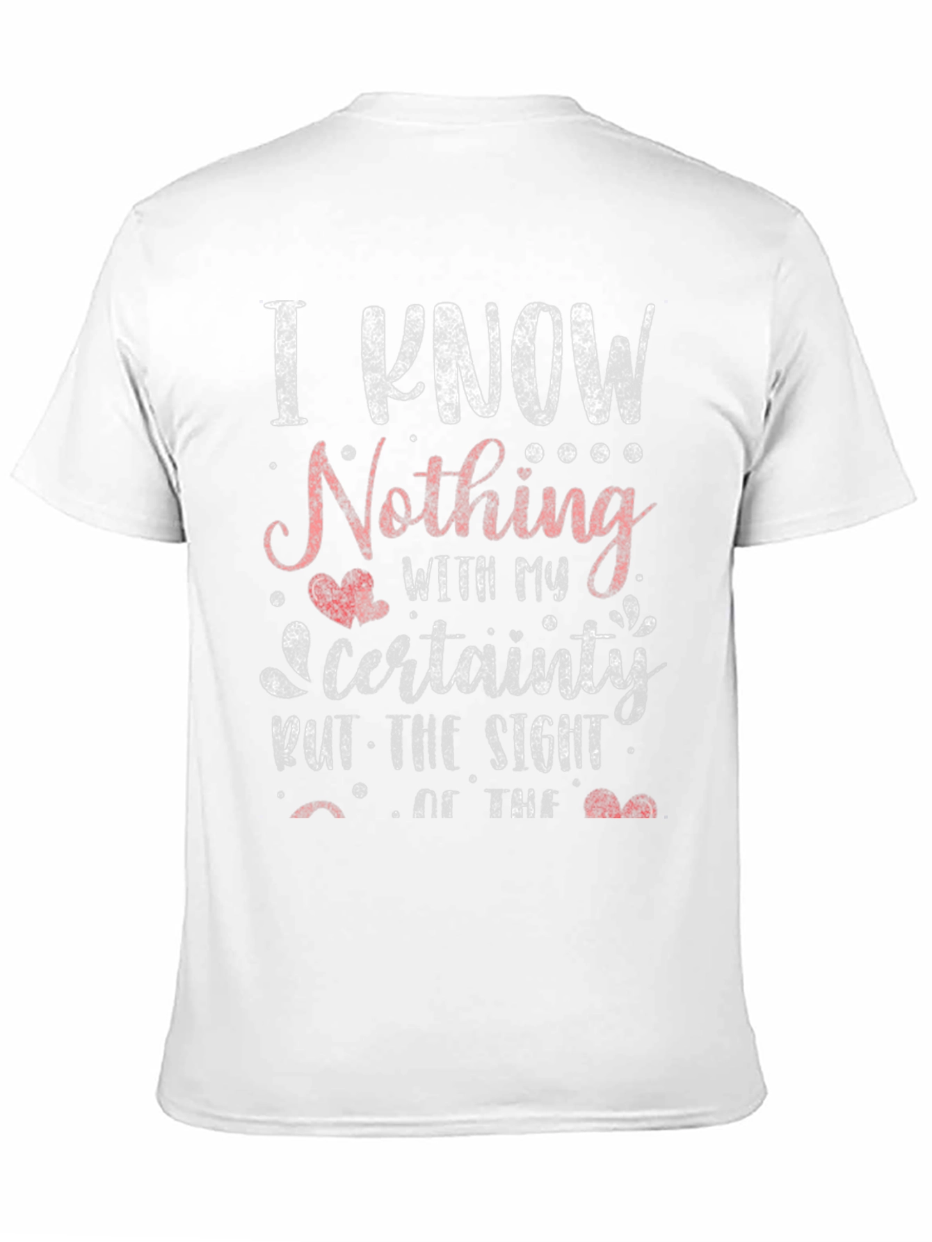 I Know Nothing T-Shirt - Mens