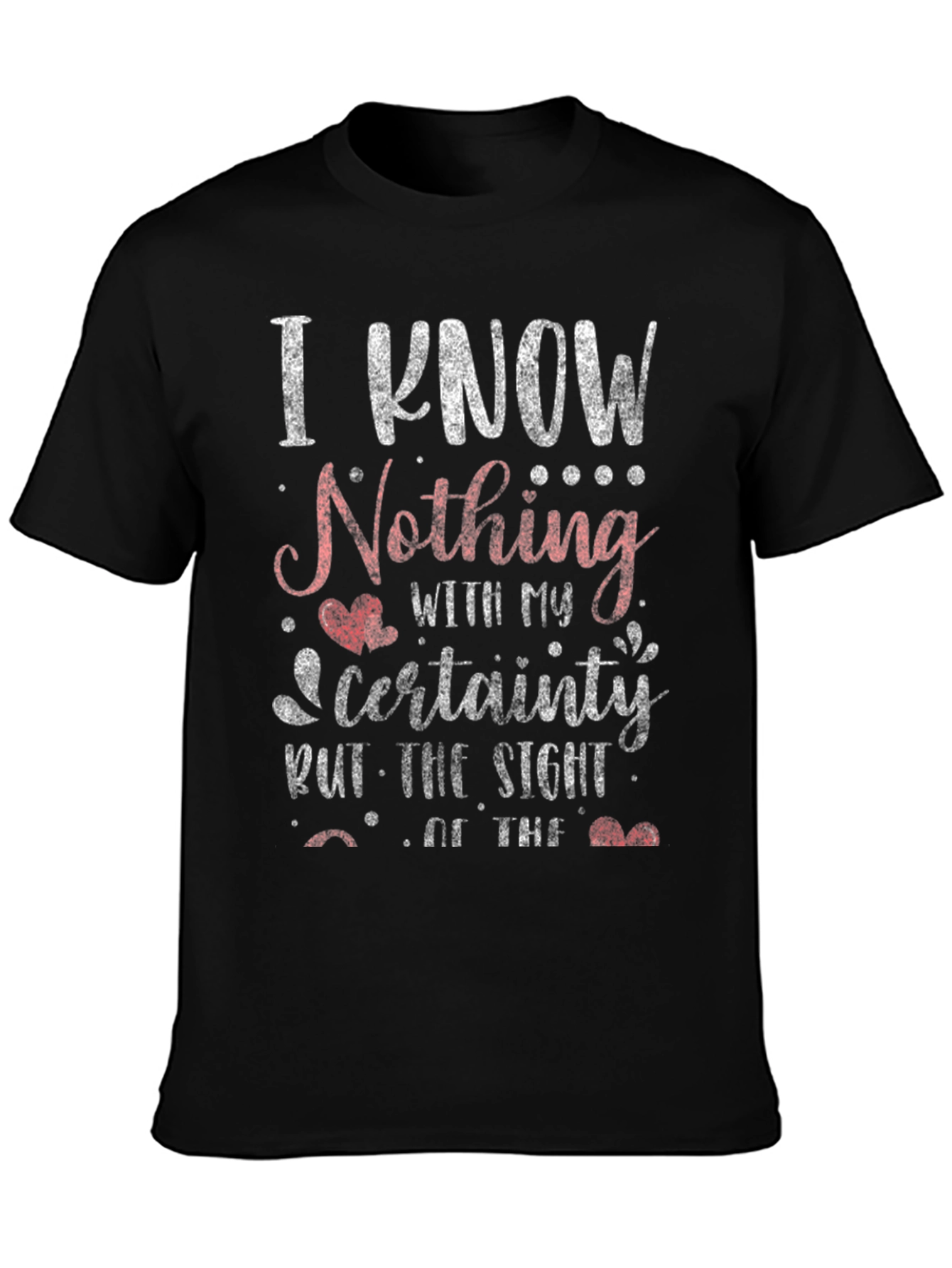 I Know Nothing T-Shirt - Mens