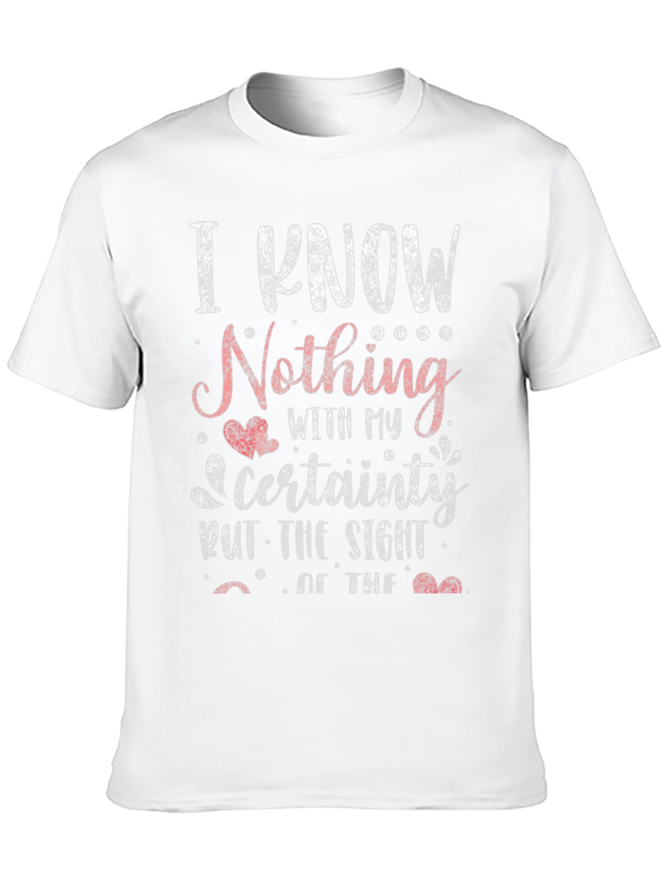 I Know Nothing T-Shirt - Mens