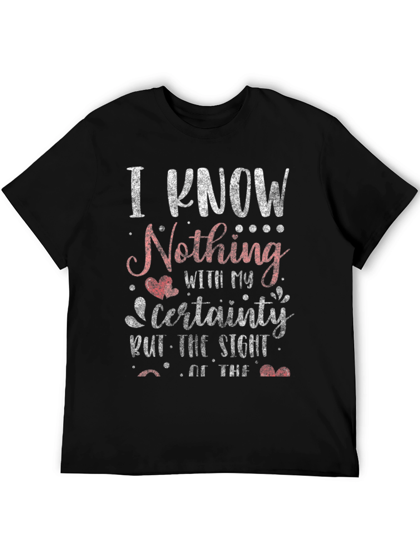 I Know Nothing T-Shirt - Mens