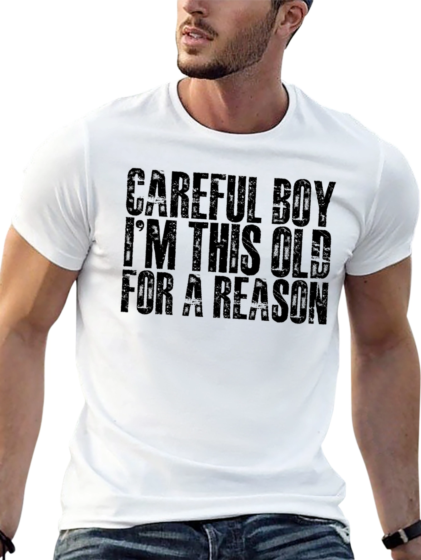 Careful Boy Im This Old T-Shirt