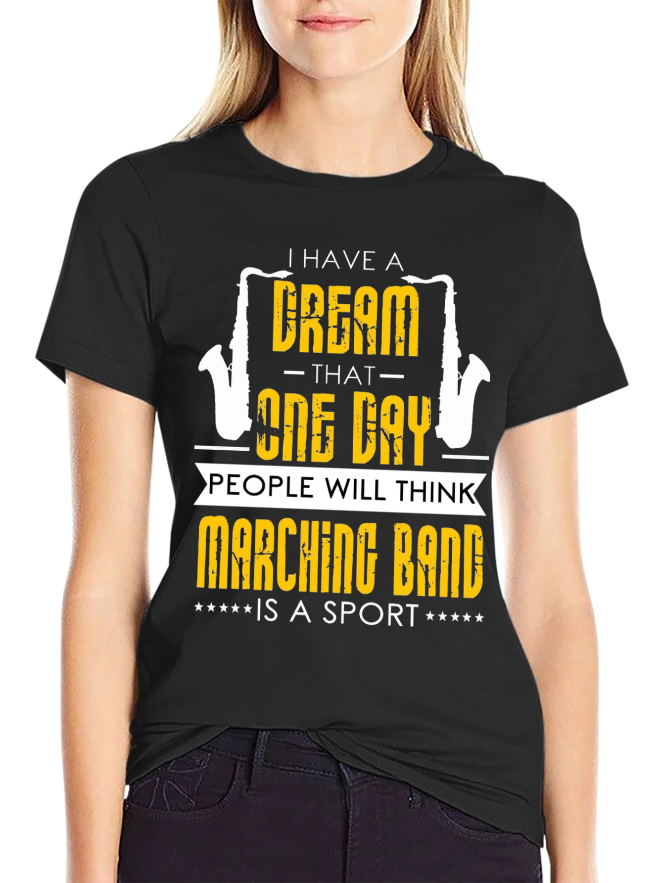 Marching Band Sport T-Shirt - Dream Statement