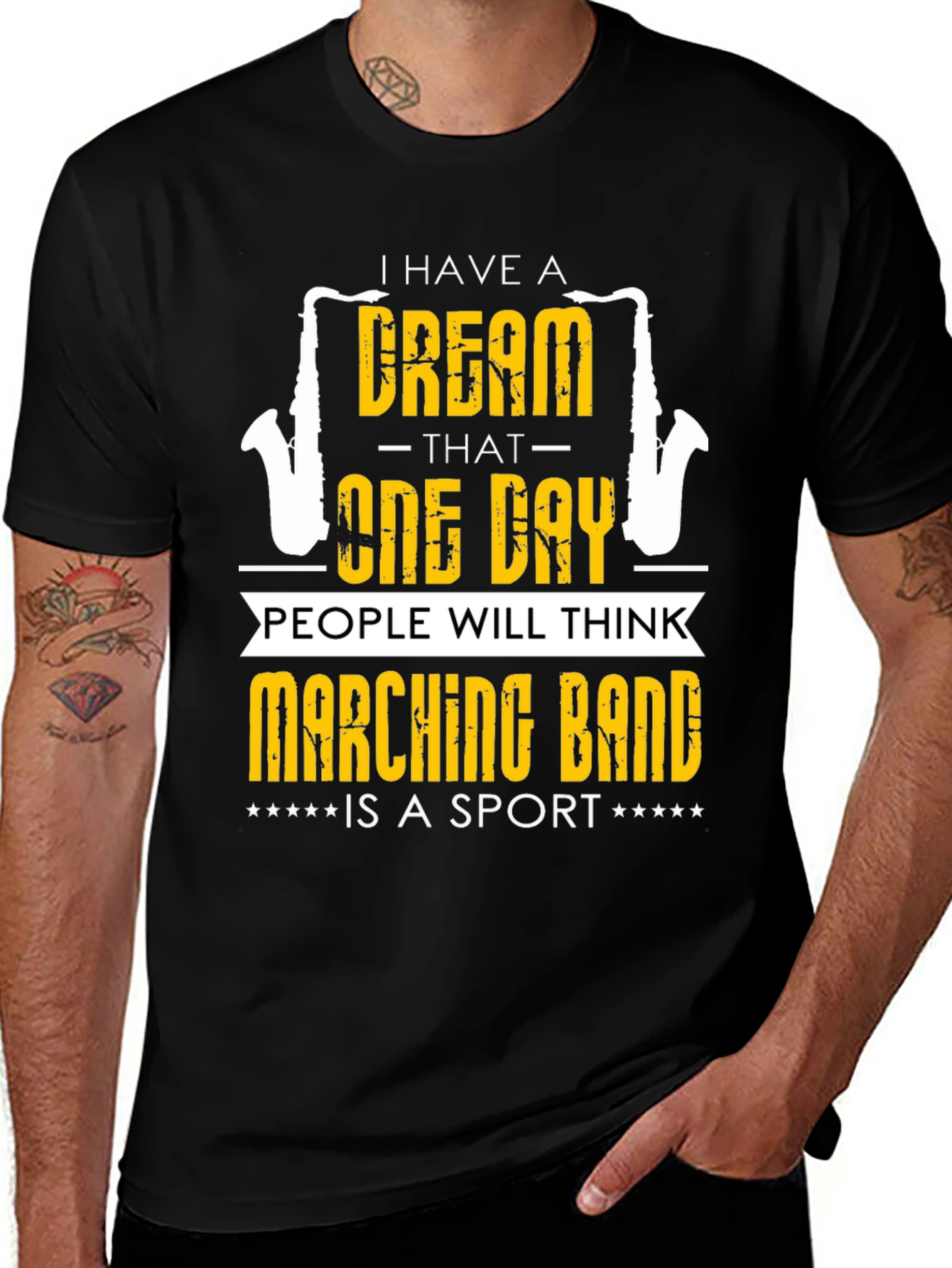 Marching Band Sport T-Shirt - Dream Statement