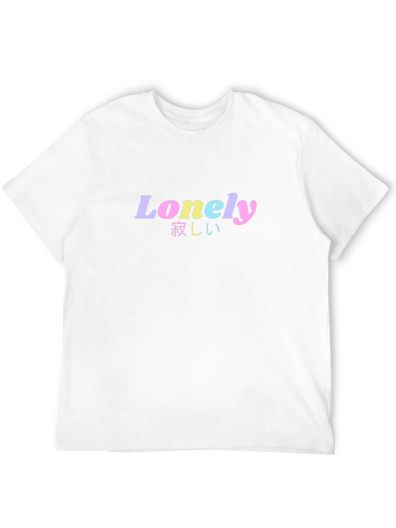 Lonely Graphic Tee - Black T-Shirt