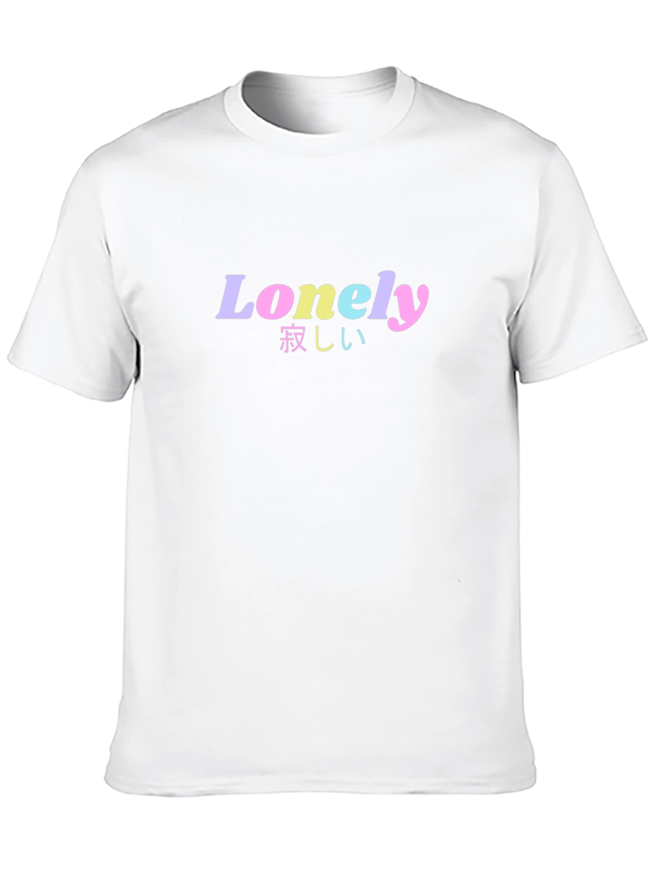 Lonely Graphic Tee - Black T-Shirt