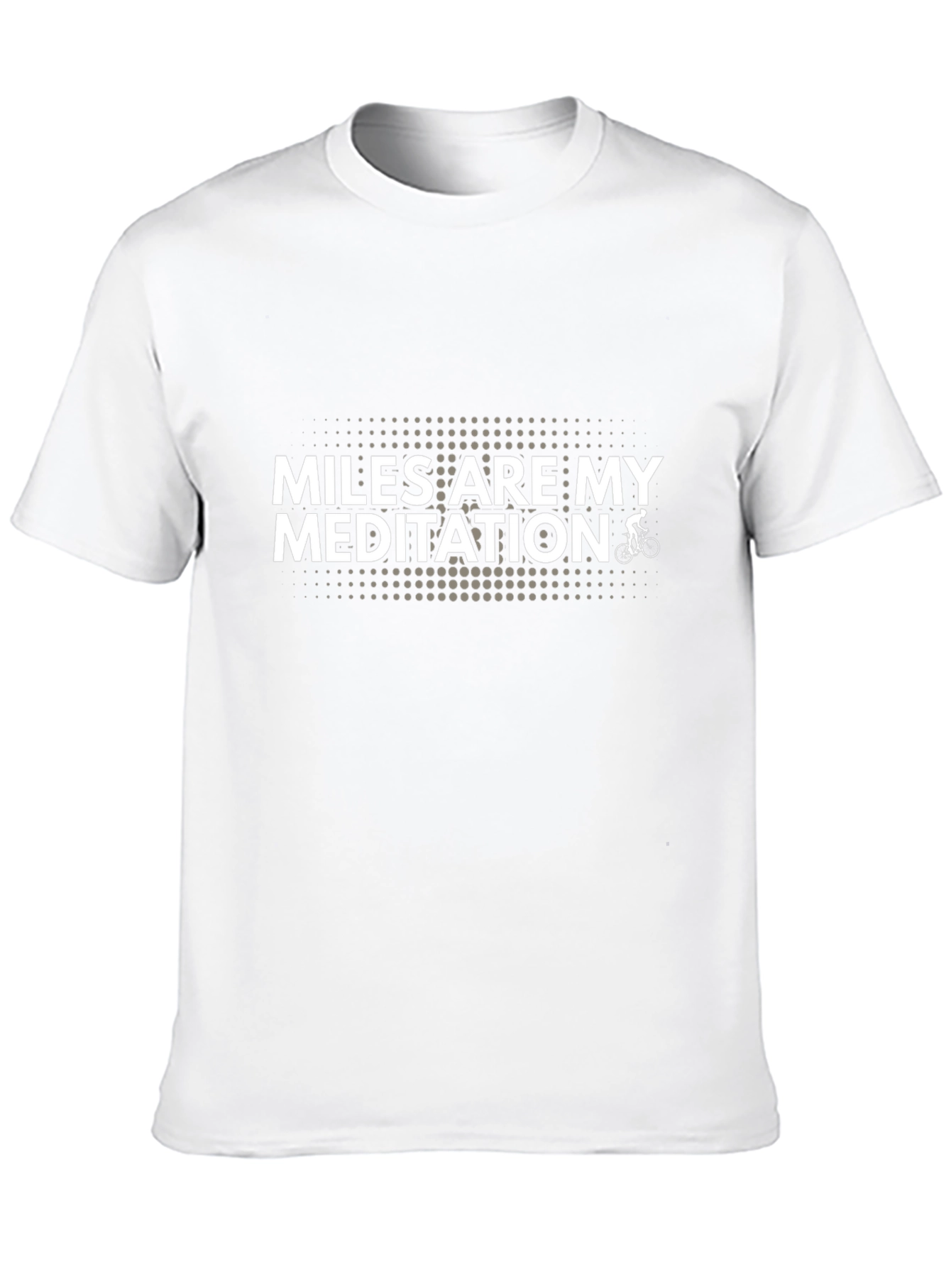 Miles Are My Meditation Cycling T-Shirt