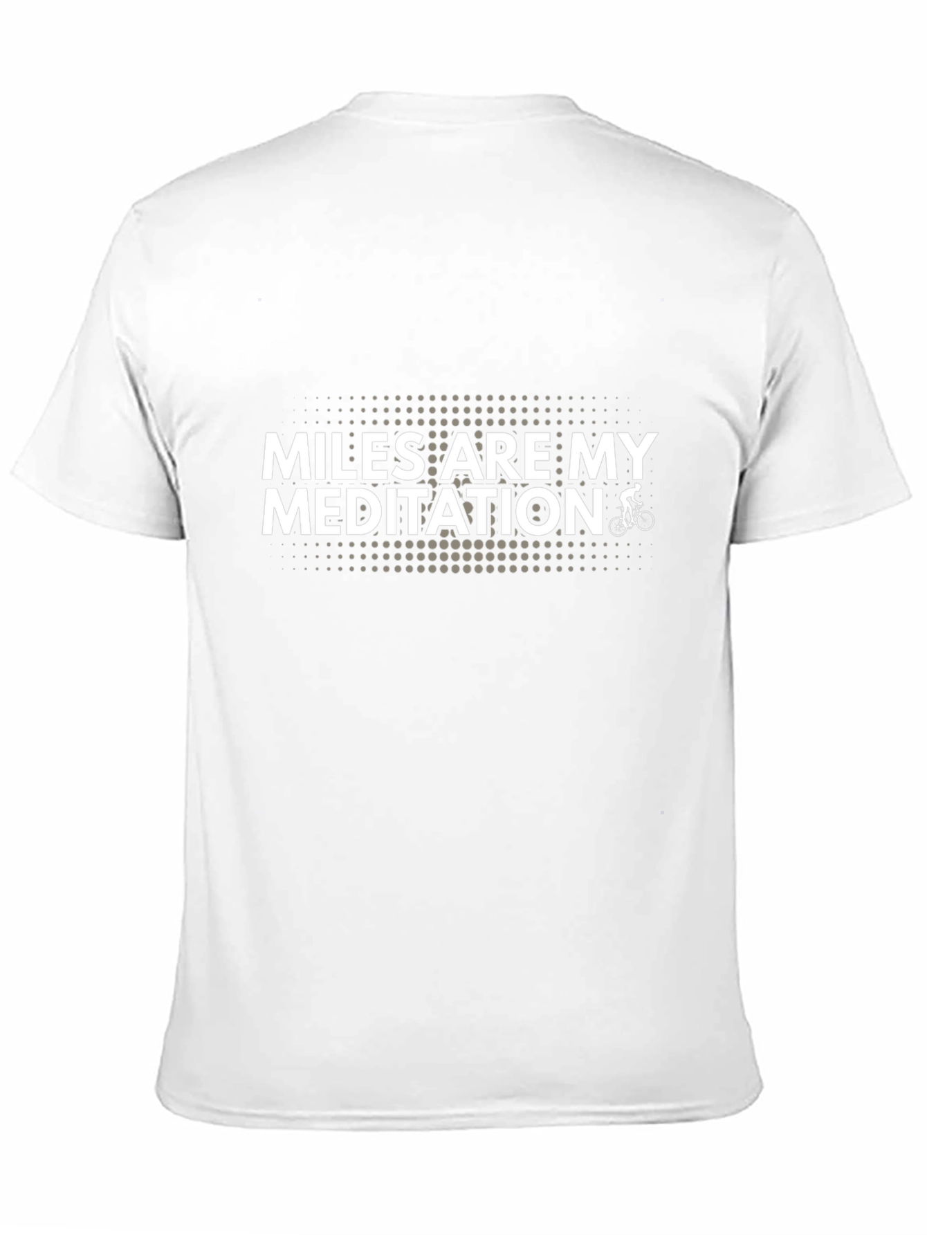 Miles Are My Meditation Cycling T-Shirt