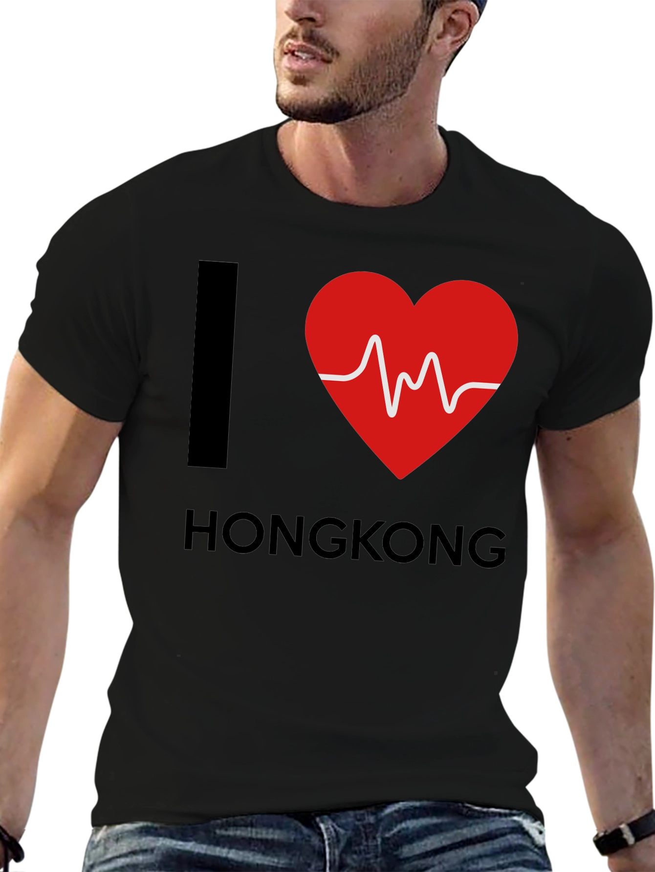I Heart Hong Kong Graphic Tee - Unisex