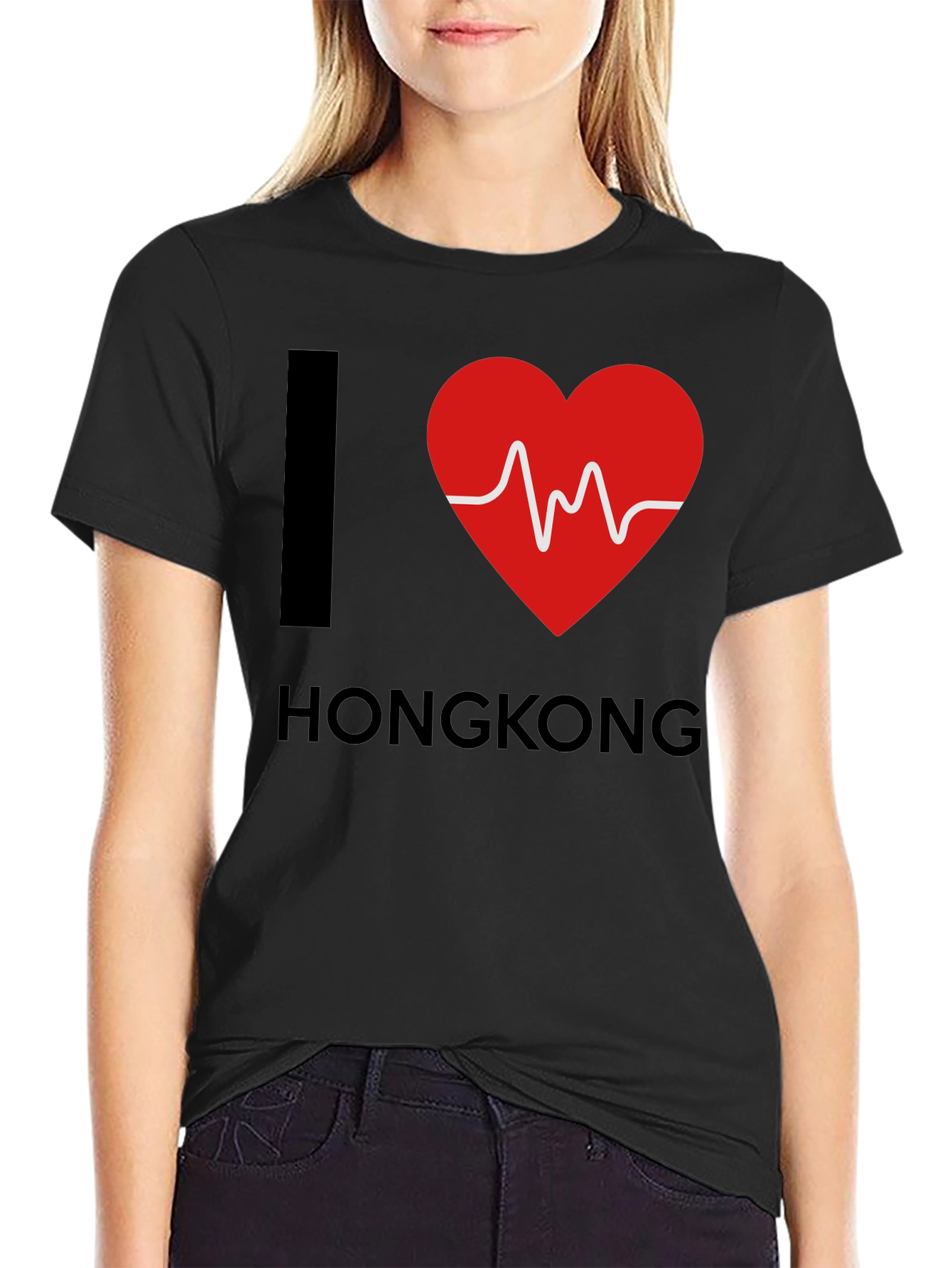 I Heart Hong Kong Graphic Tee - Unisex