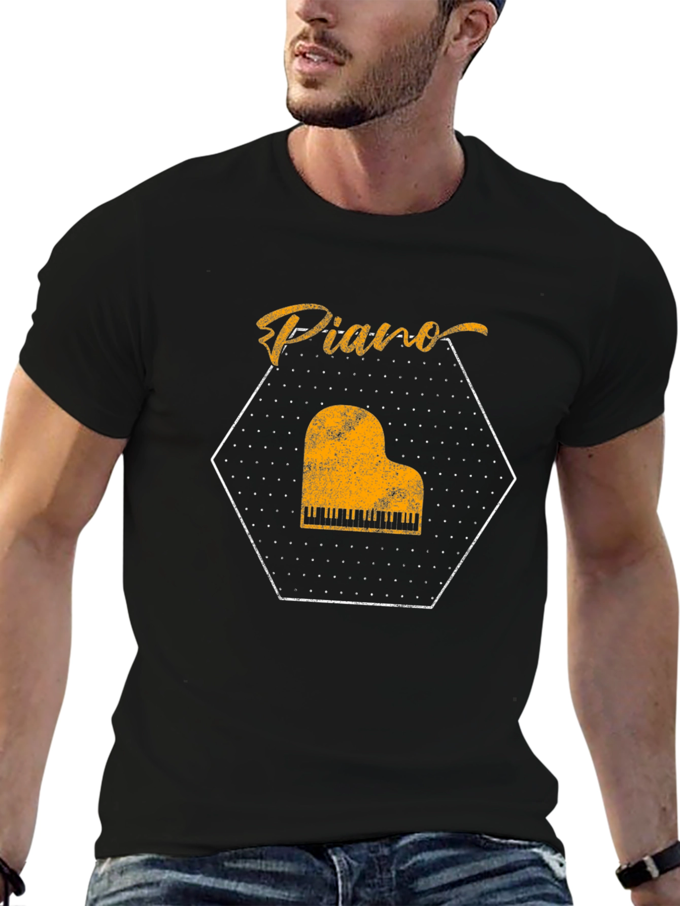 Piano T-Shirt - Music Lover Tee